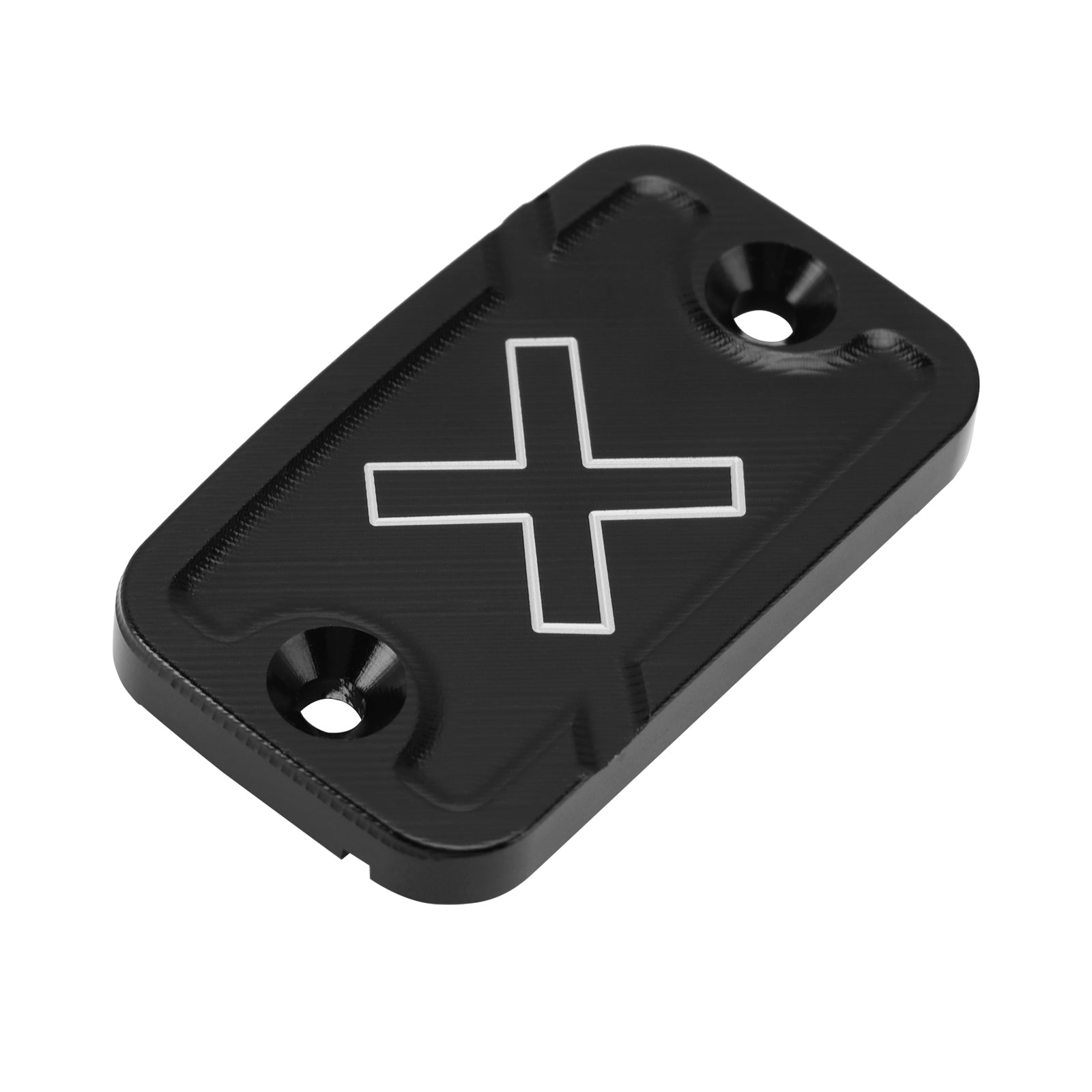 Tappi del serbatoio del liquido dei freni e&Frizione nera per Ducati DesertX Scrambler 800 1100 2015+