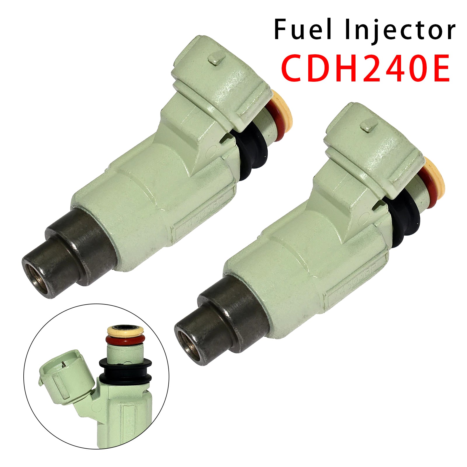 Iniettori carburante (2 pezzi) CDH240E per Mitsubishi Outlander 2.4L I4 (2003)