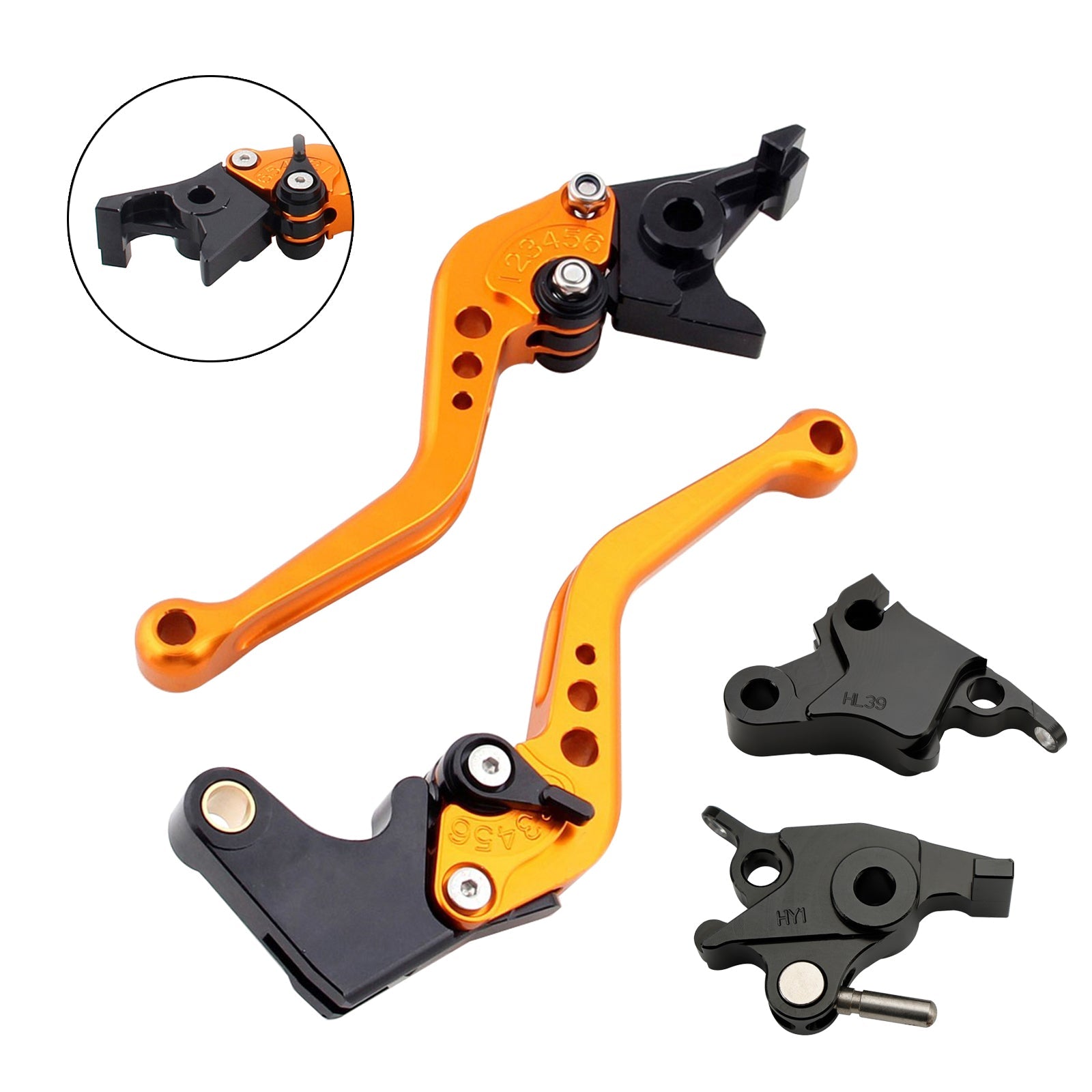 Krótki hamulec i dźwignia sprzęgła dla Heritage CFMOTO 700CL-X 2021-2022