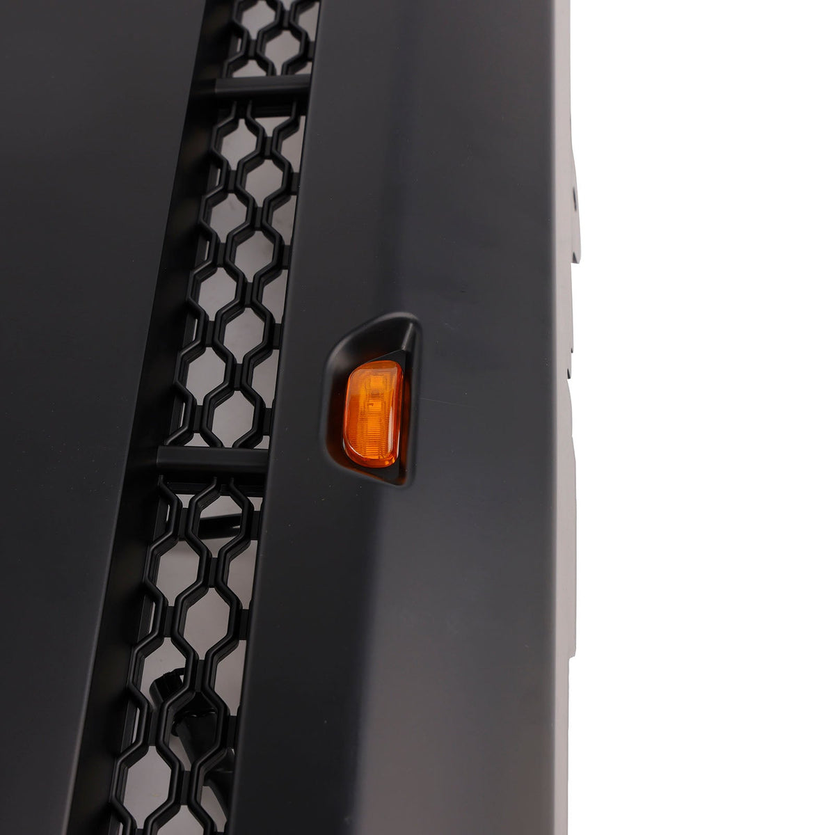 Calandre de pare-chocs avant noire mate avec éclairage LED pour Ford Ranger (2004-2011).