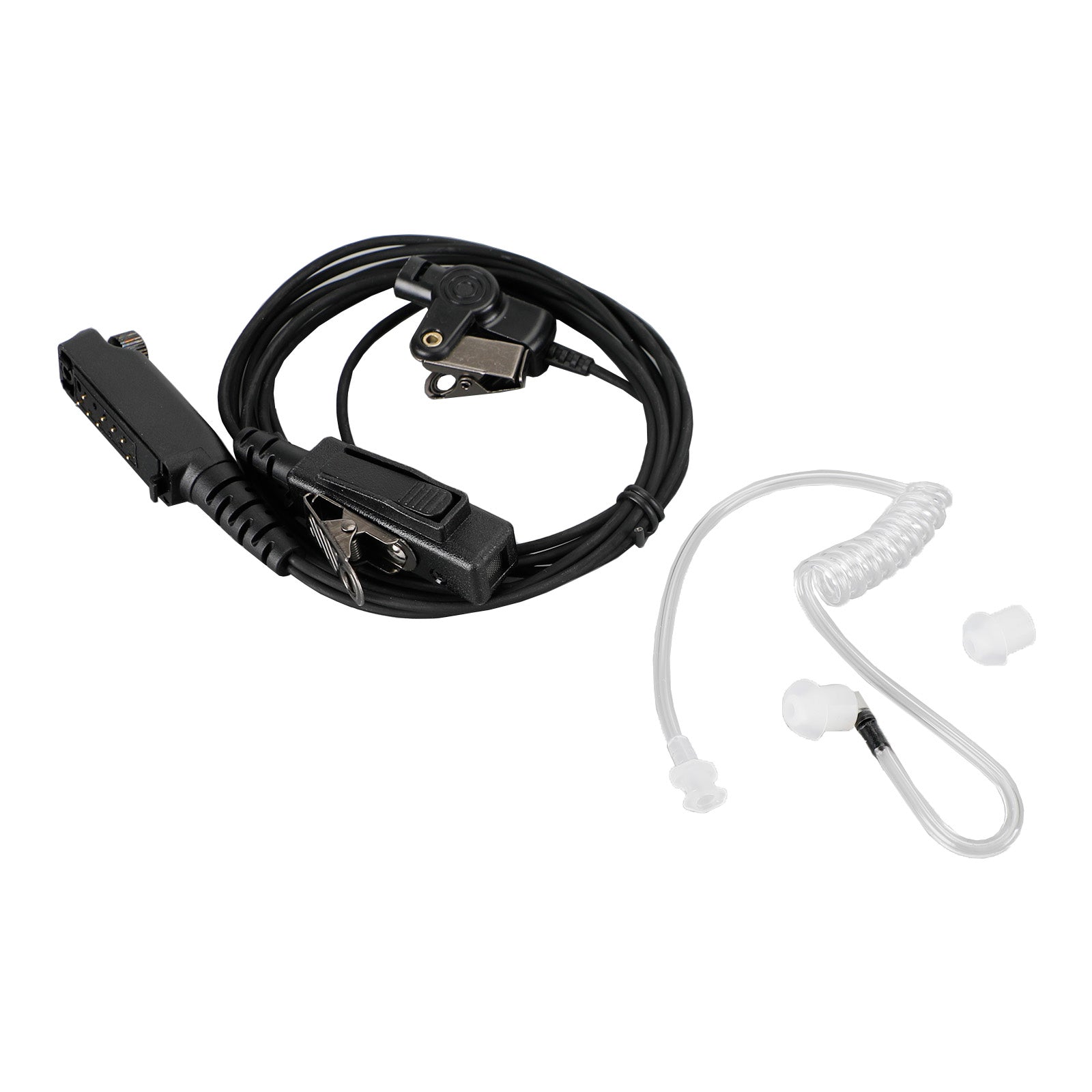 Casque de micro PTT à tube acoustique ajustement pour SEPURA STP8000 STP8030 STP8035 STP8038