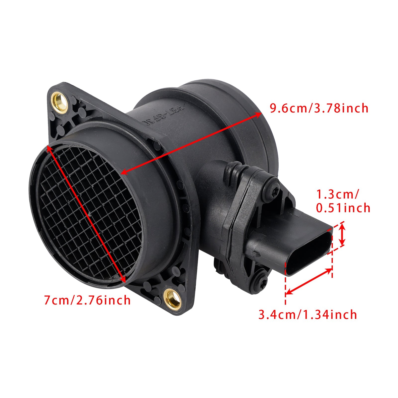 Senzor merilnika pretoka d'zračna masa za BMW E46 316i E81 E87 116i E90 E92 316i 0280218075