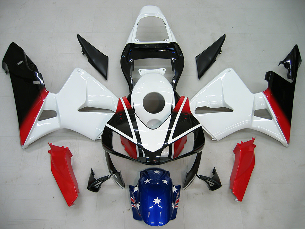 Kit de carénage par injection, carrosserie en plastique ABS, compatible avec Honda CBR600RR 2003-2004