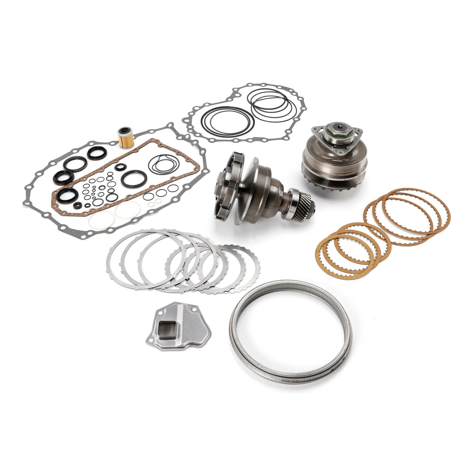 Transmission Pulley CVT 30 Denti con cintura e catena per Nissan Versa Hatchback 2006-2013, Kit di ricostruzione RE0F10A JF011E