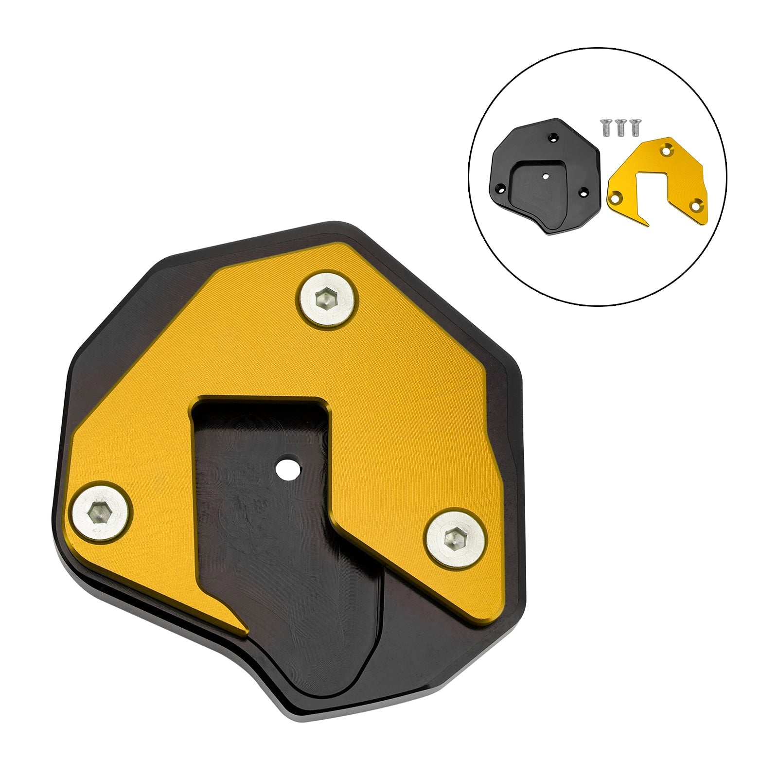 Plaque de protection de béquille latérale pour Suzuki GSXR1300R (2008-2020)