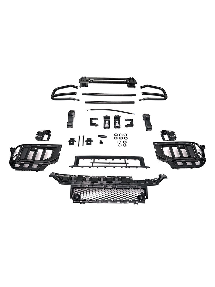 Voorbumper met beschermrooster, compatibel met Mercedes-Benz G-Klasse W465 (vanaf 2025)