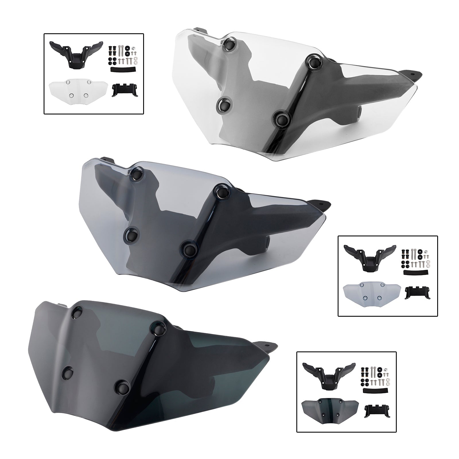 Pare-brise ABS pour moto YAMAHA MT-09/SP 2024-2025