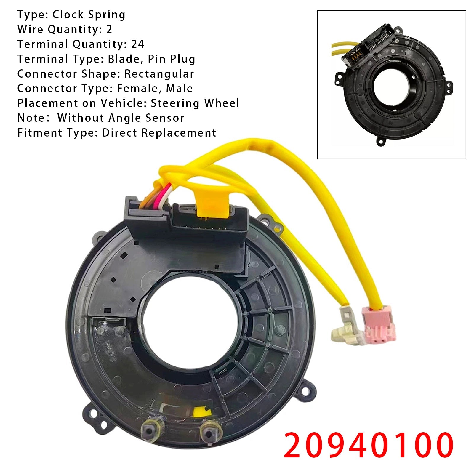 Primavera di'orologio 20940100 per Chevrolet Cobalt Equinox HHR