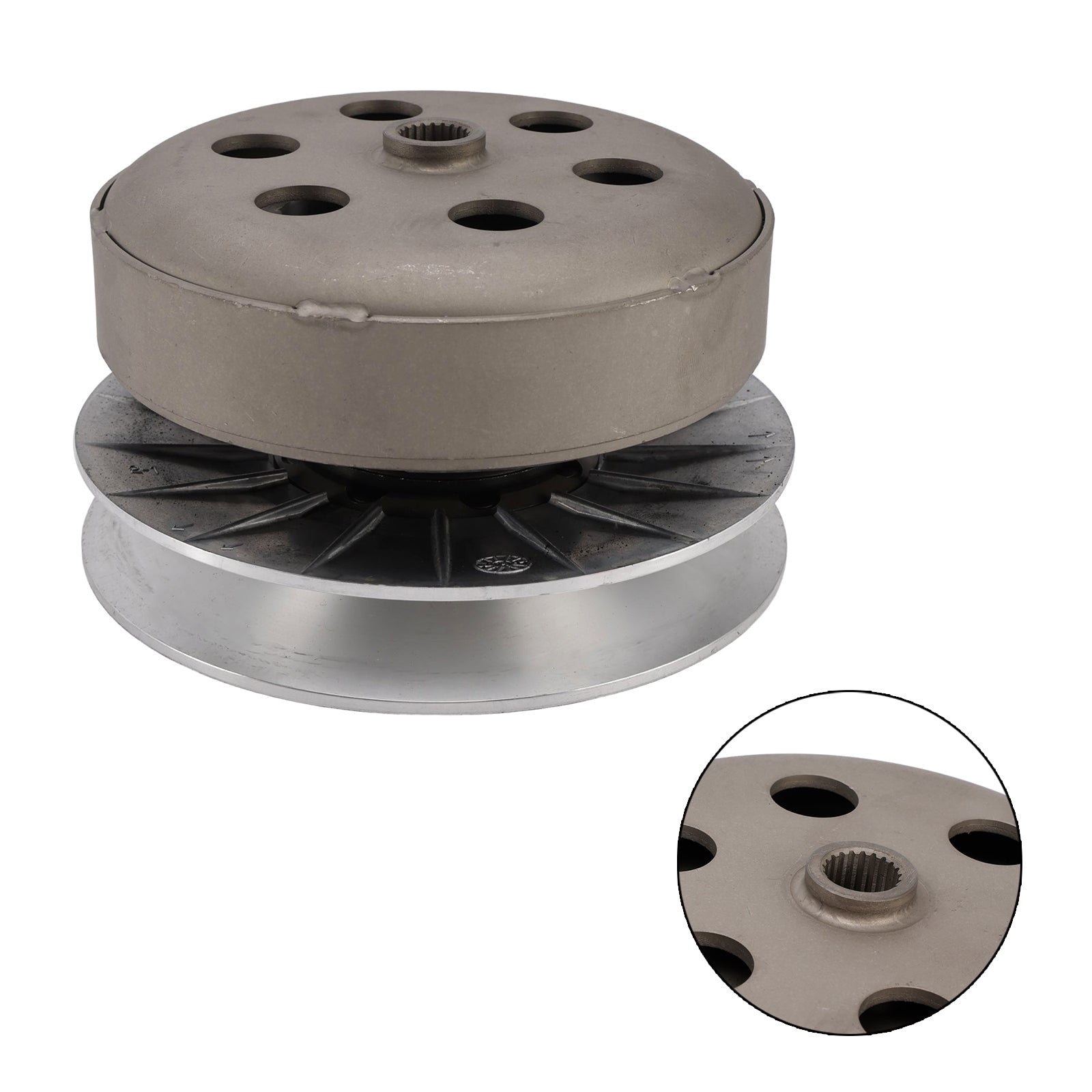 Kompletny przedni wariator do quada SYM Quad Lander 300S (2006-2015) - Numery części : 22101-HMA-000, 23010-HMA-000/23010-HMB-000