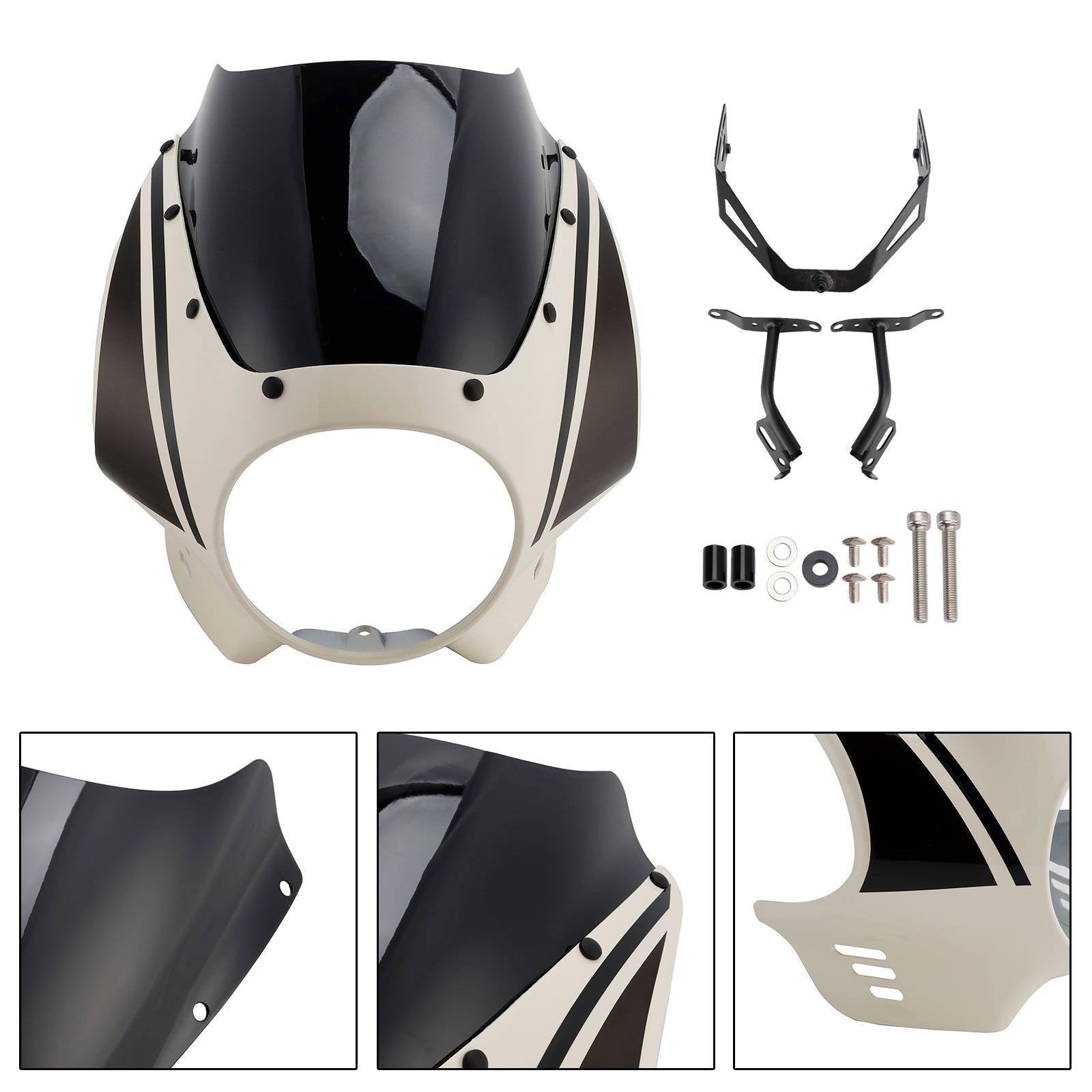 Parabrisas y carenado de faro para Yamaha XSR900 (2022-2025)