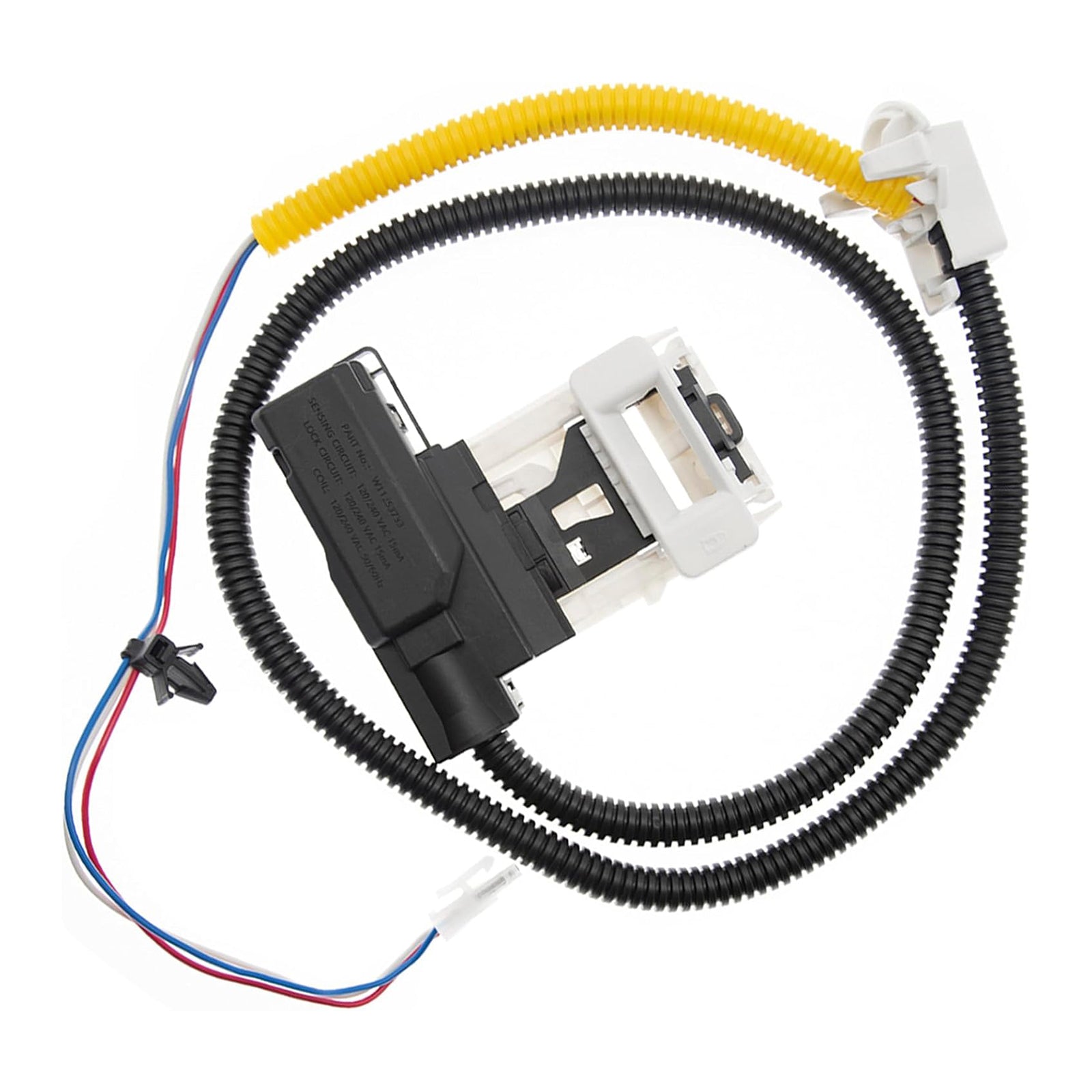 Zespół blokady pokrywy pralki W11307244 W10682535 i zatrzask pokrywy W10837741 dla Maytaga