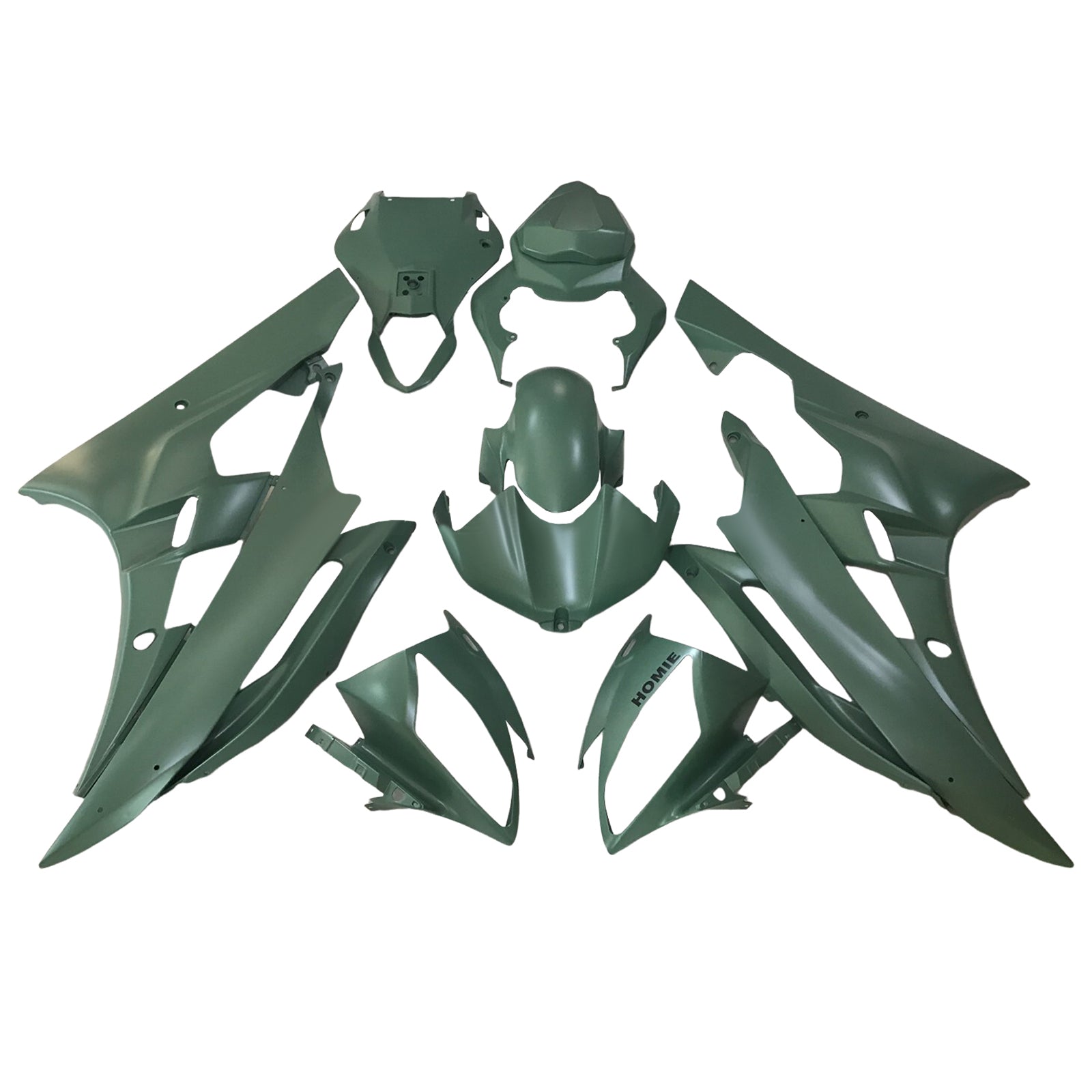 ABS kunststof geïnjecteerde kuipset voor Yamaha YZFR6 YZF-R6 2006-2007