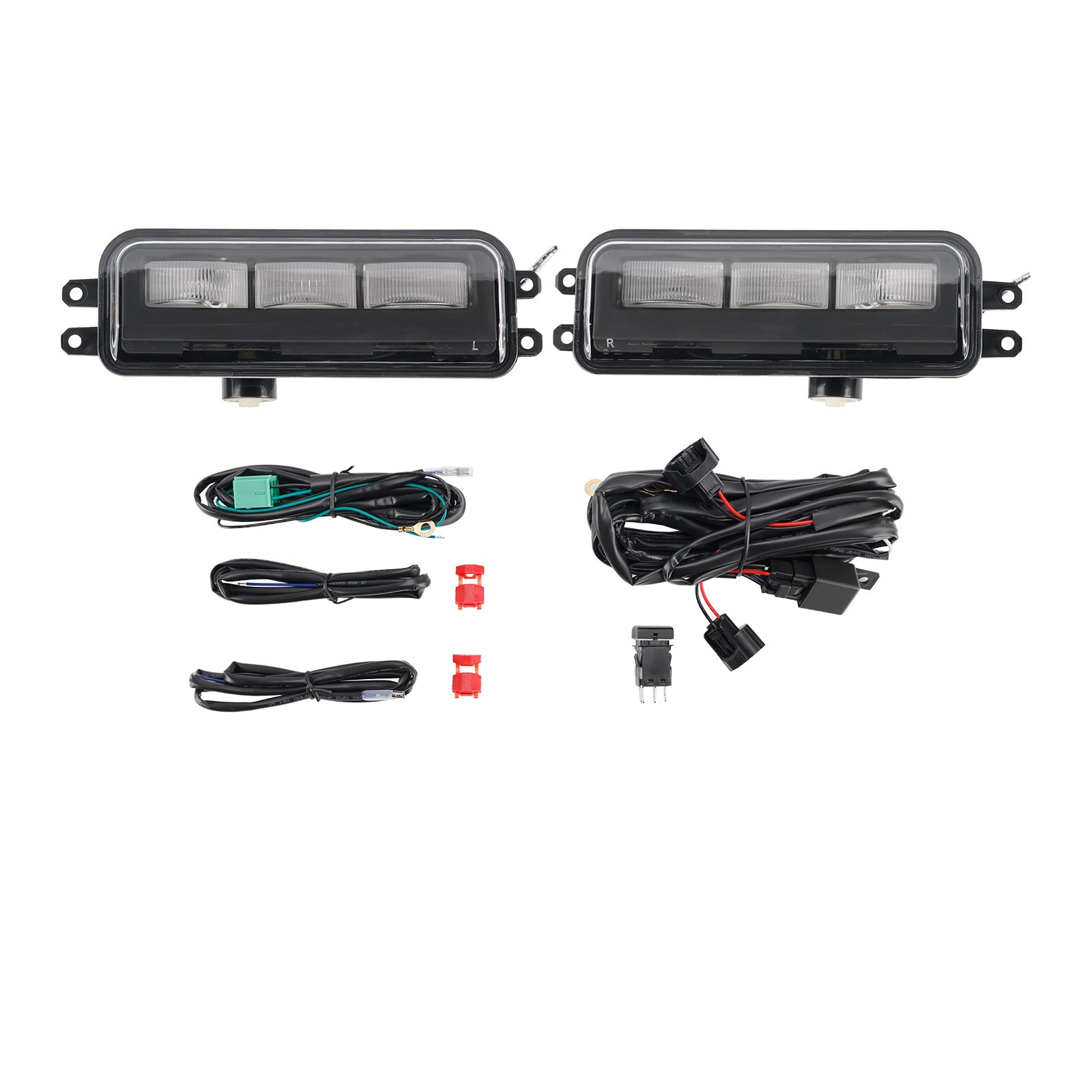 Feu antibrouillard avant à LED pour Toyota Tacoma 2024-2025 + faisceau de câbles