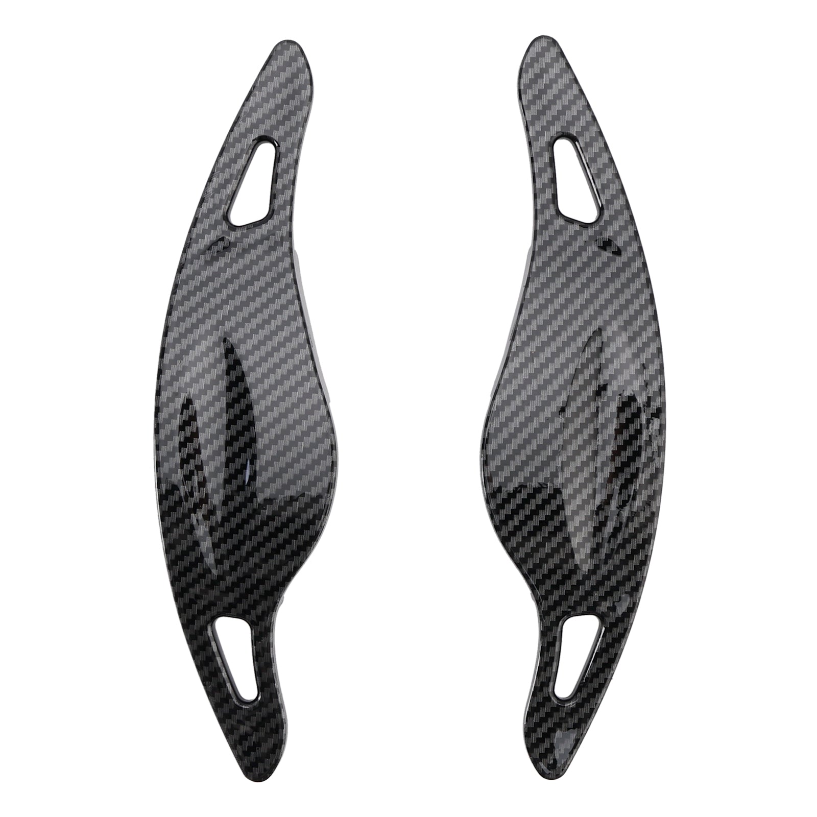 Pallet di velocità sull'aspetto del carbonio del volante per BMW 3, 4, 5, G20, G22, G30 2018+