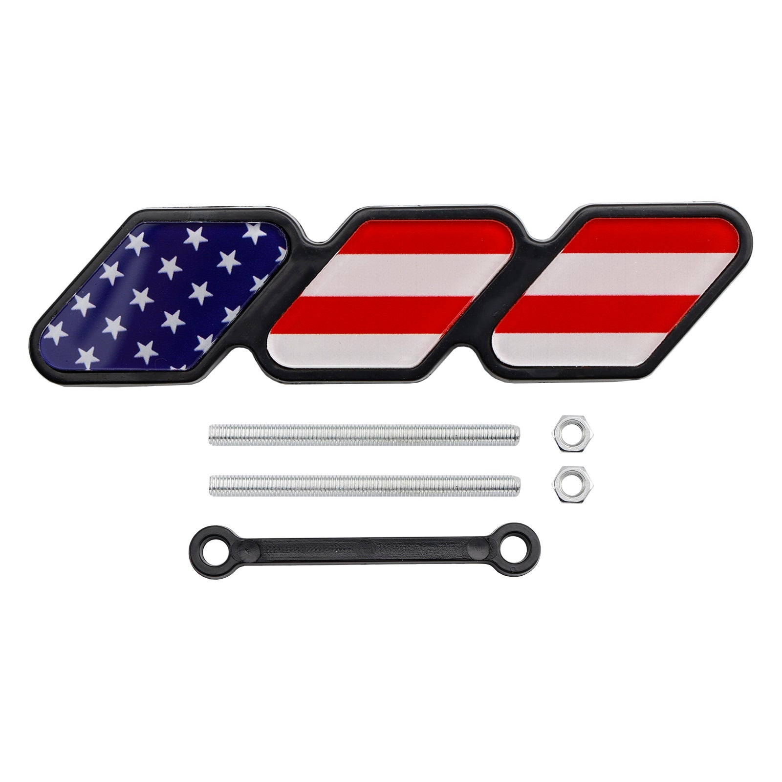 Tricolor Grille Emblem, auto -accessoires voor Toyota Tacoma TRRA RAV4