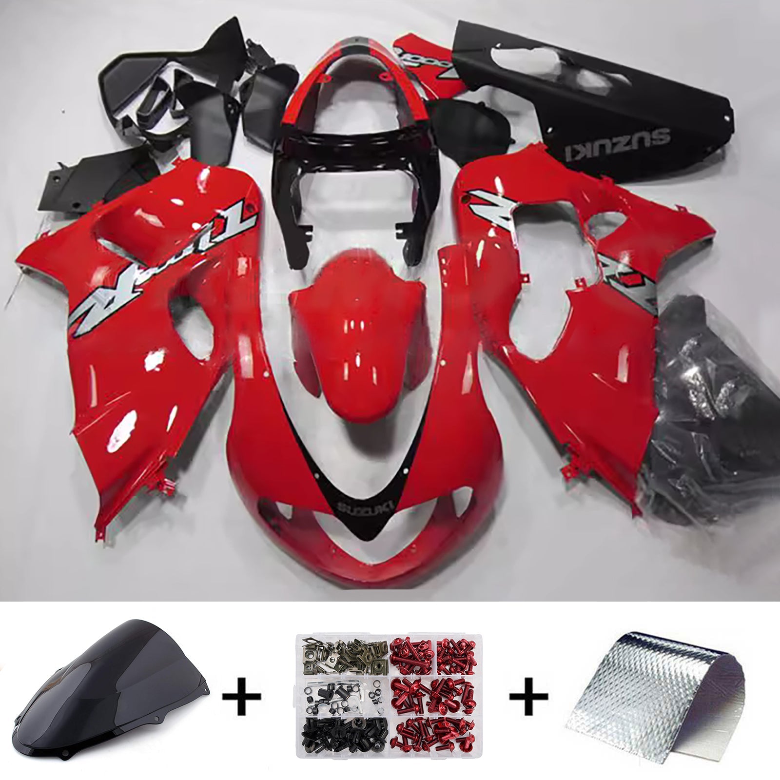 Zestaw owiewek z wtryskiem tworzywa ABS do Suzuki TL1000R 1998-2003