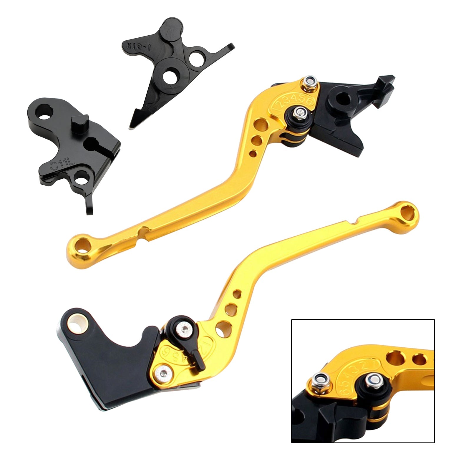 Długa dźwignia hamulca i sprzęgła dla Honda CRF1100L Africa Twin 2020-2021