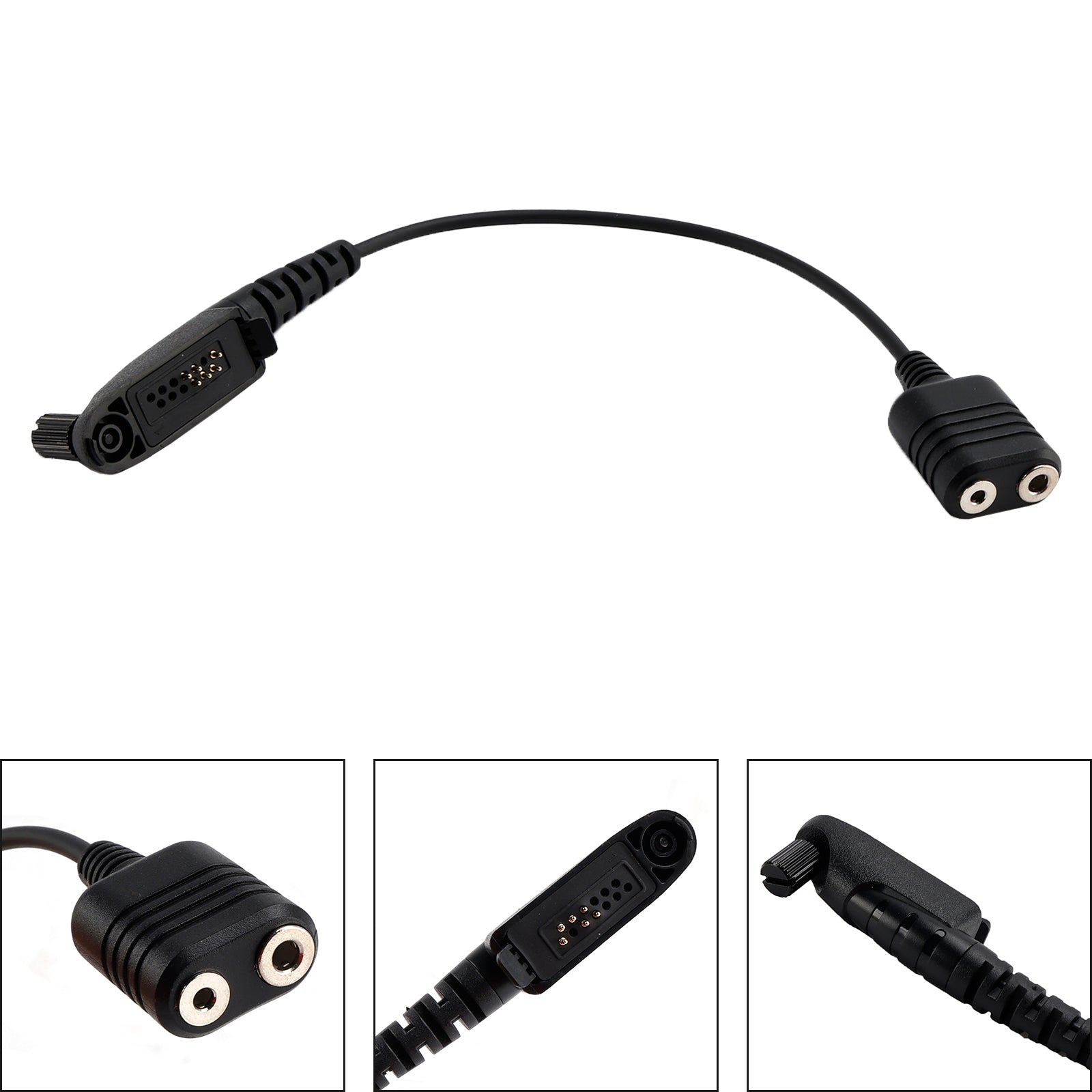 Cavo convertitore porta cuffie con interfaccia K per GP328plus, GP338plus, GP344 e GP388