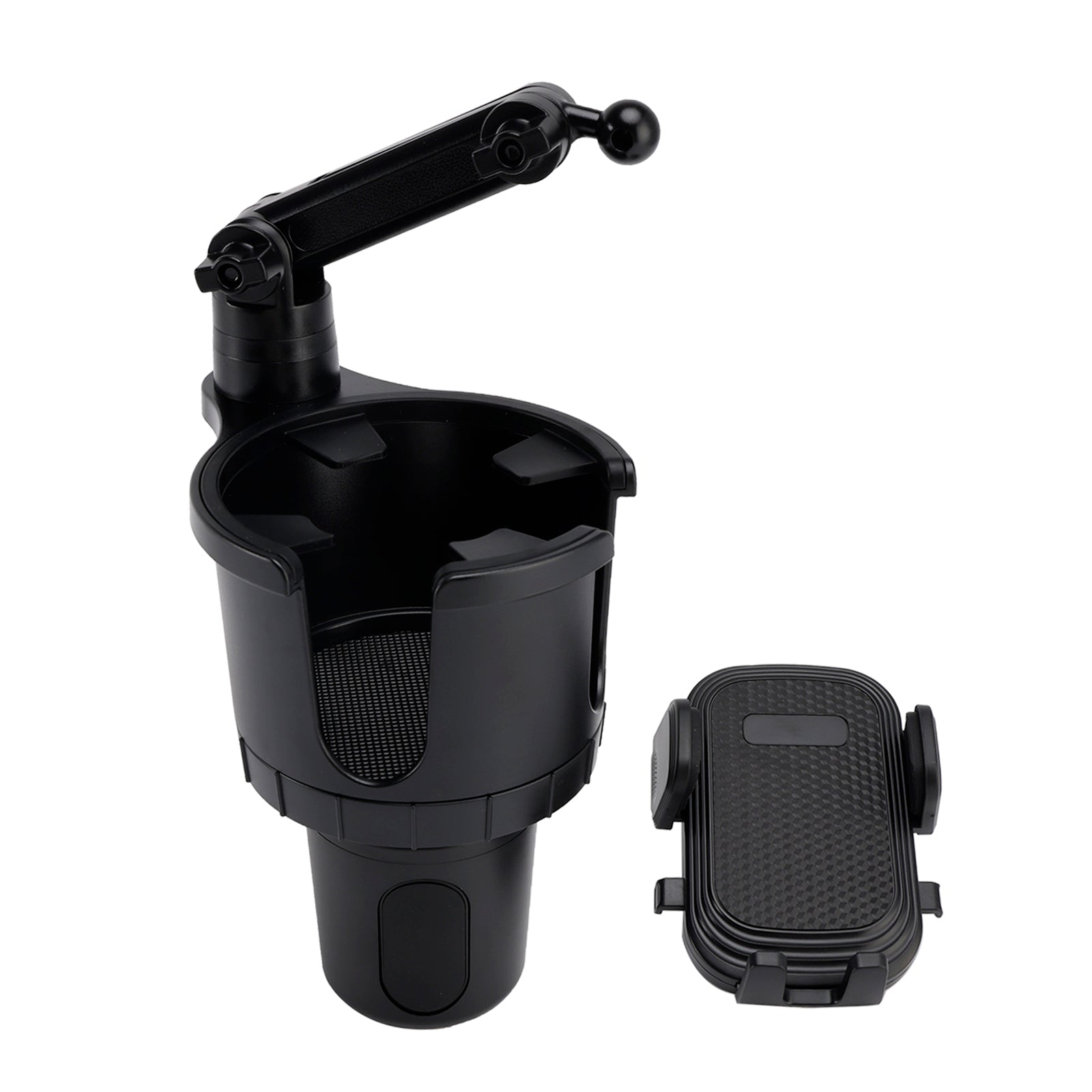 Ondersteuning voor smartphone, bekerhouder, voor smartphones, auto's, 2 op 1 kopje houders