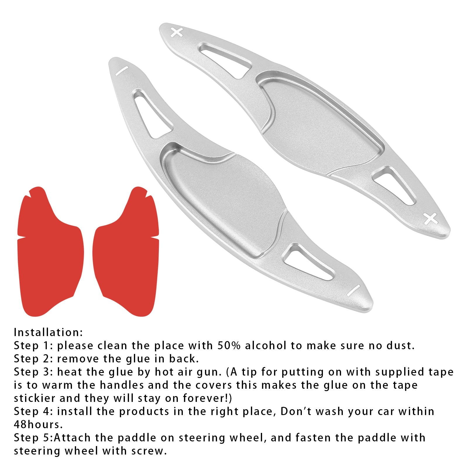 Extension de palettes de changement de vitesse au volant en aluminium pour Honda FIT VEZEL HRV 2014-2020