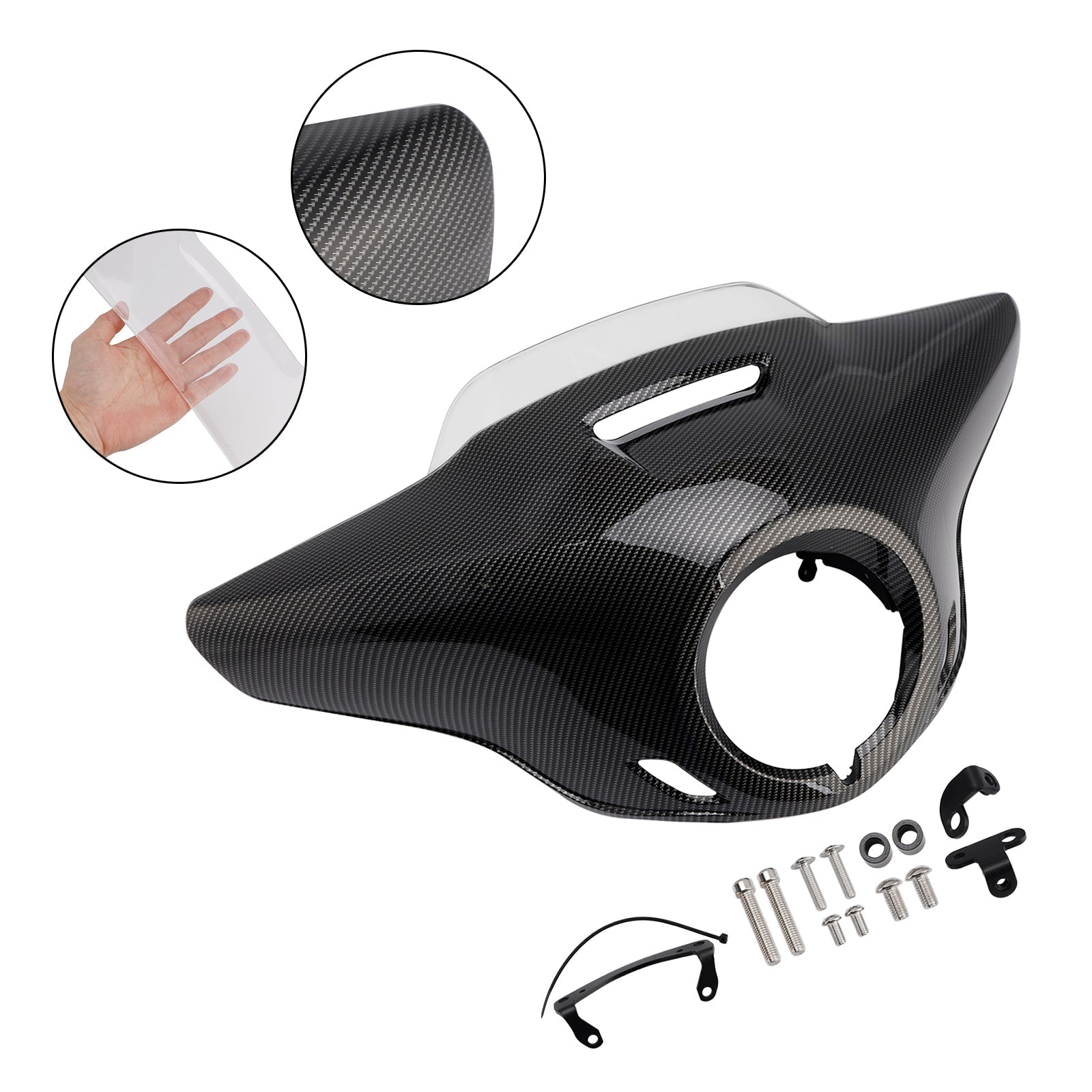 Szyba przednia, owiewka reflektora do HONDA CM300 CM500 (2021-2024)