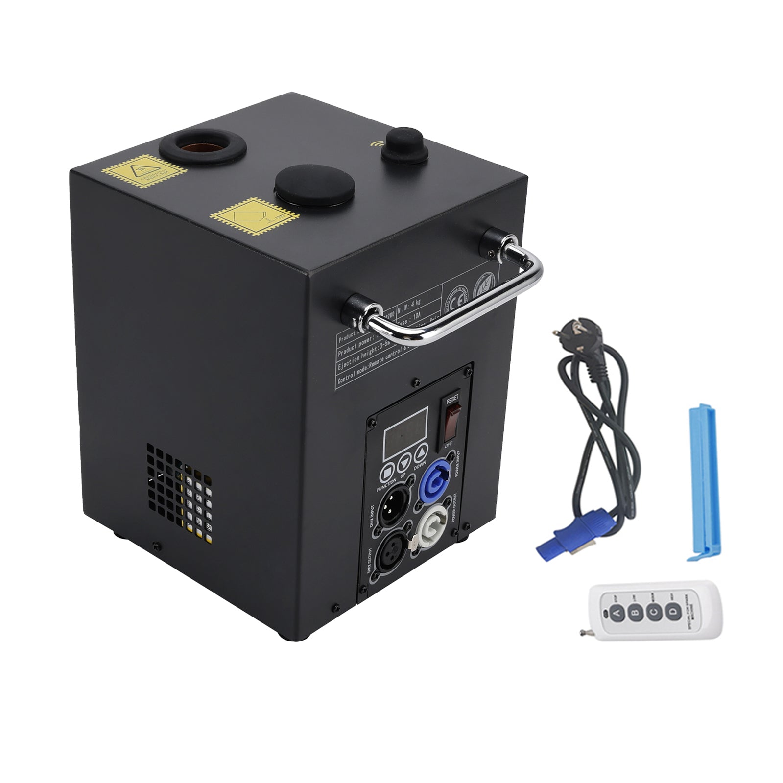 Machine Feux Artifice Étincelles Froides 700W 6.6-16.4ft Scène Mariages Fêtes