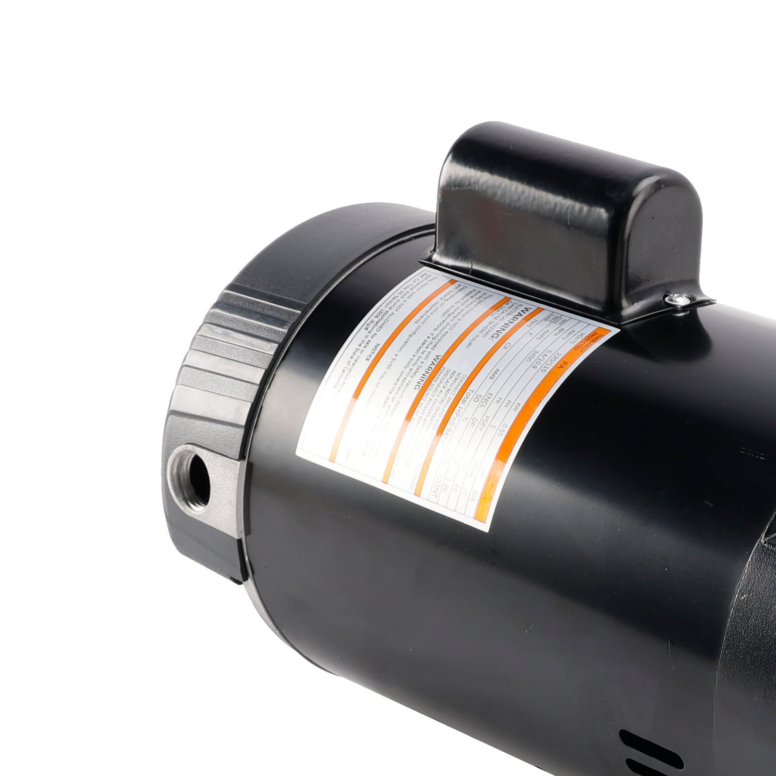 Moteur de pompe de piscine carré à vitesse unique B2852, 3/4 CV, 3 450 tr/min