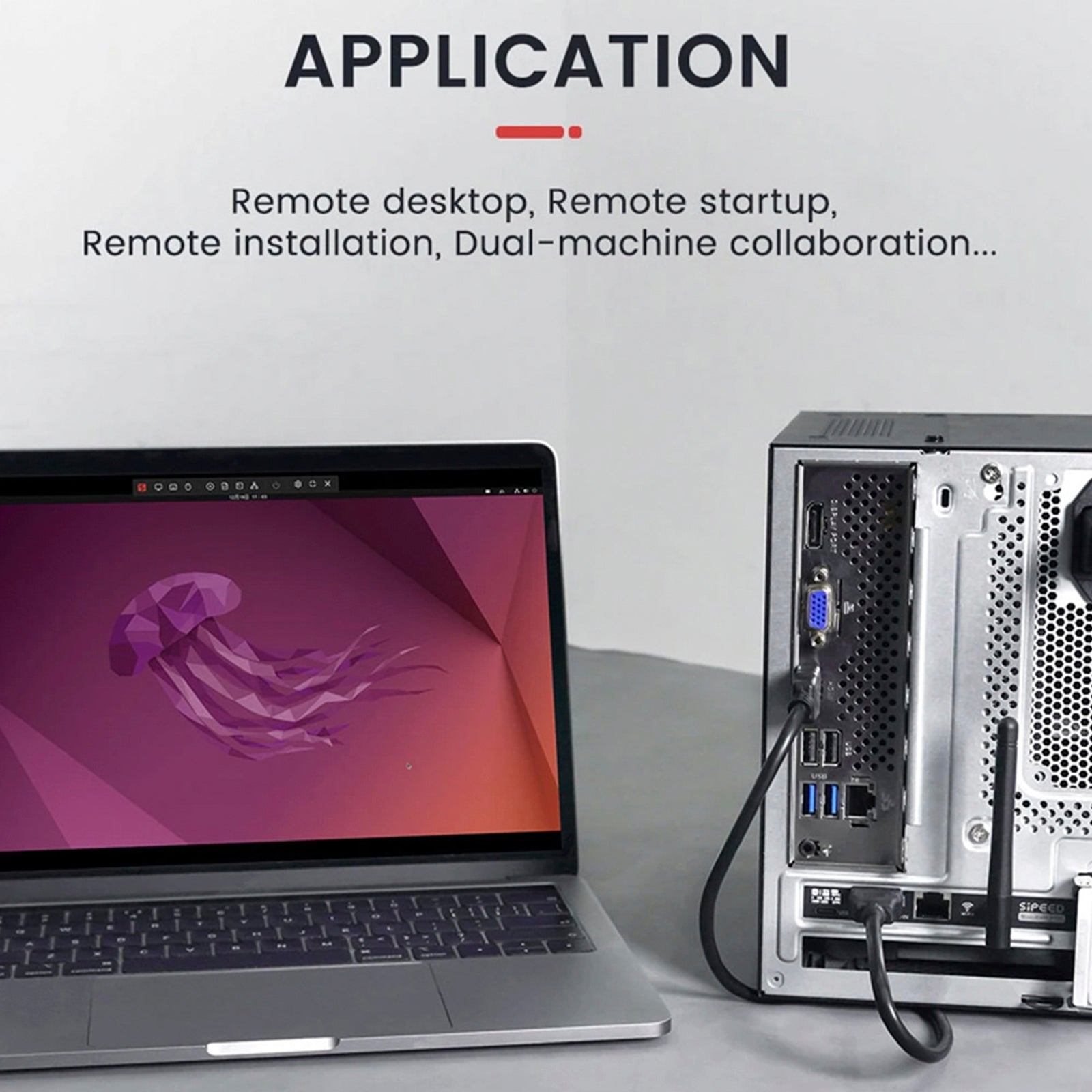 Serveur de contrôle à distance Sipeed NanoKVM-PCIe Installation du bureau à distance RISC-VPiKVM