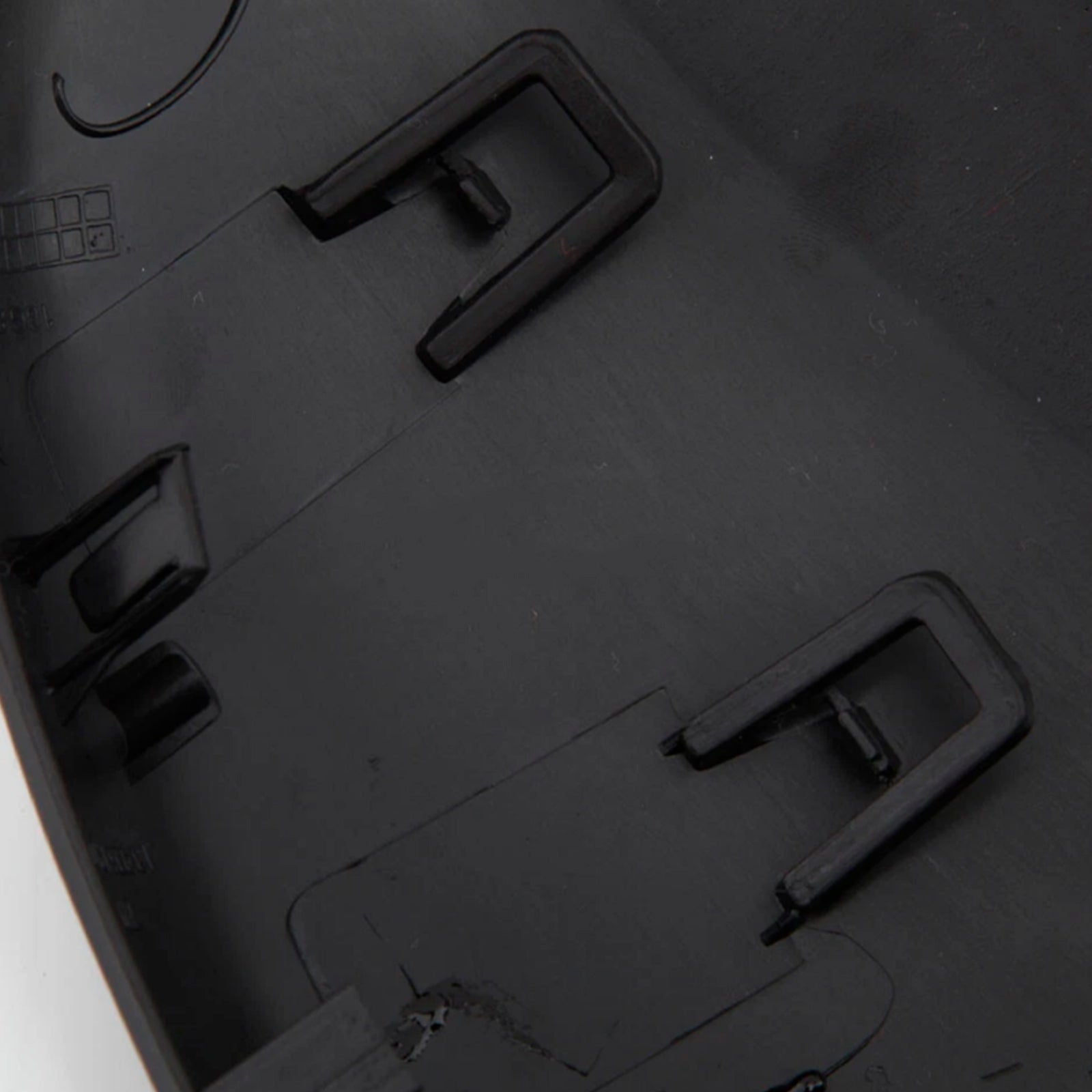 Set van 2 briljante zwarte spiegelsschalen voor VW Golf MK6 2009-2013 5K0857538