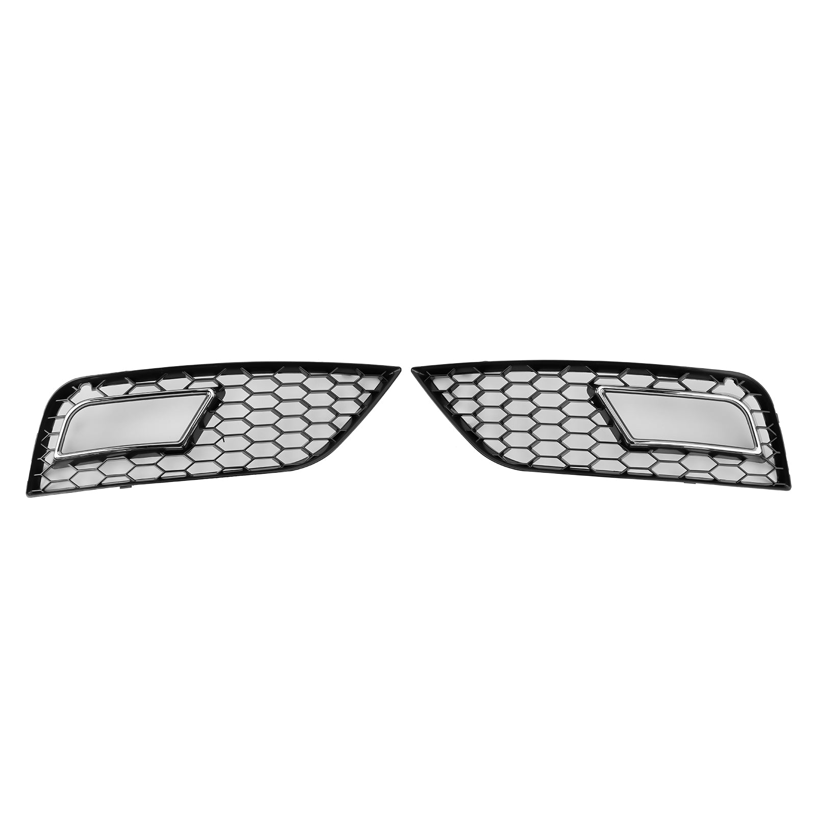 Soporte de niebla nido de abejas gruesas para Audi A4 B8.5 2013-2015, parachoques estándar