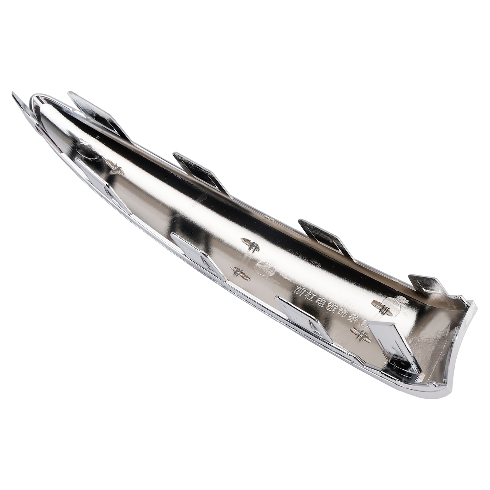 Chromowana listwa zderzaka przedniego lewego do Fiata 500 Lounge (2015.08-2020) - Numer części : 735642306