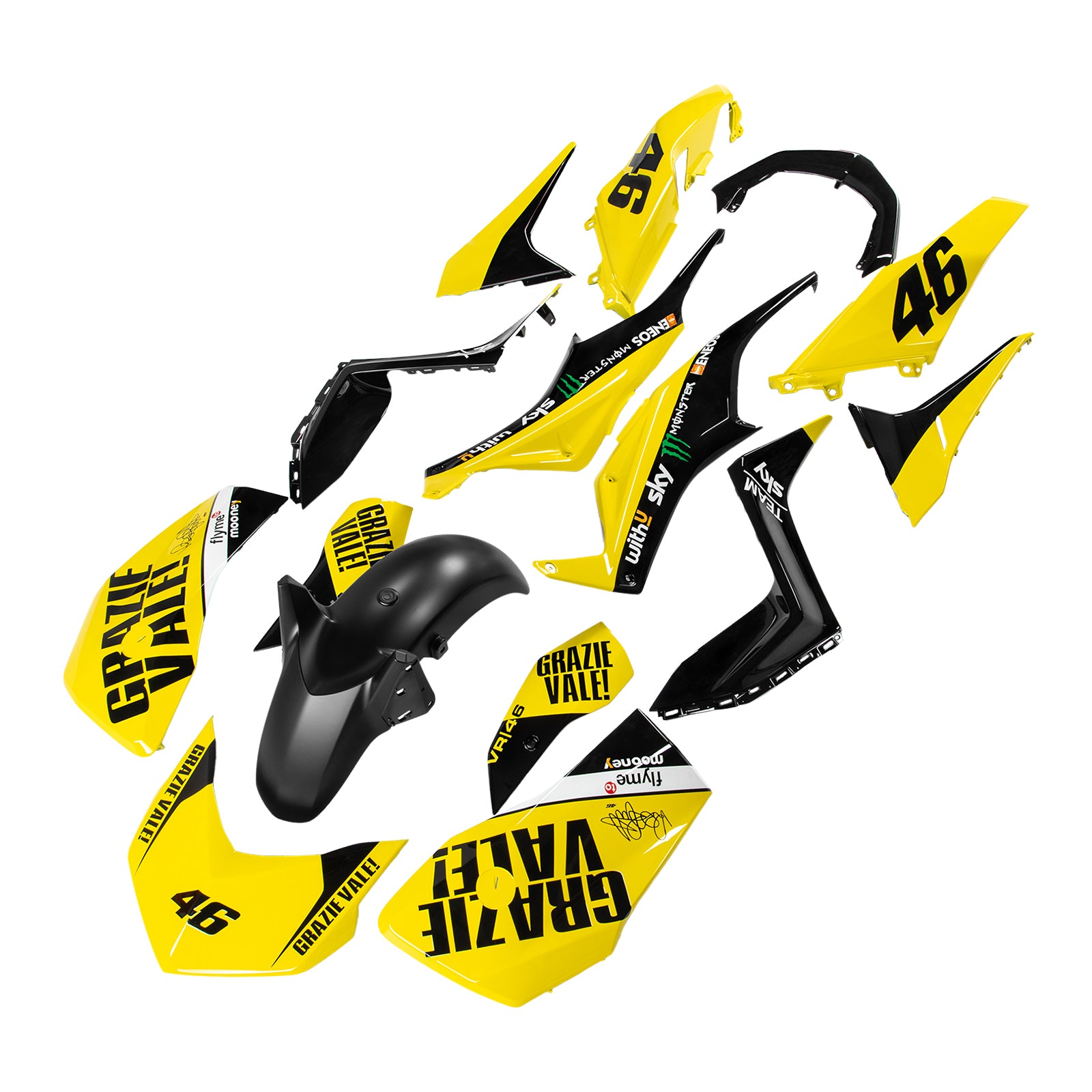 Kit de carénage de carrosserie ABS par injection pour Yamaha X-MAX 300 XMAX 2023-2024