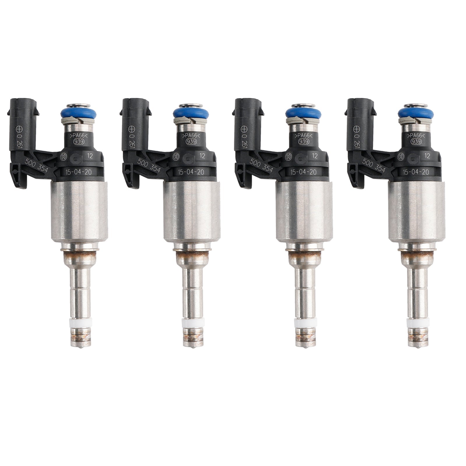 Inyector de combustible 4 Uds 04E906036Q para Audi A3, Seat Leon, Skoda, VW Passat