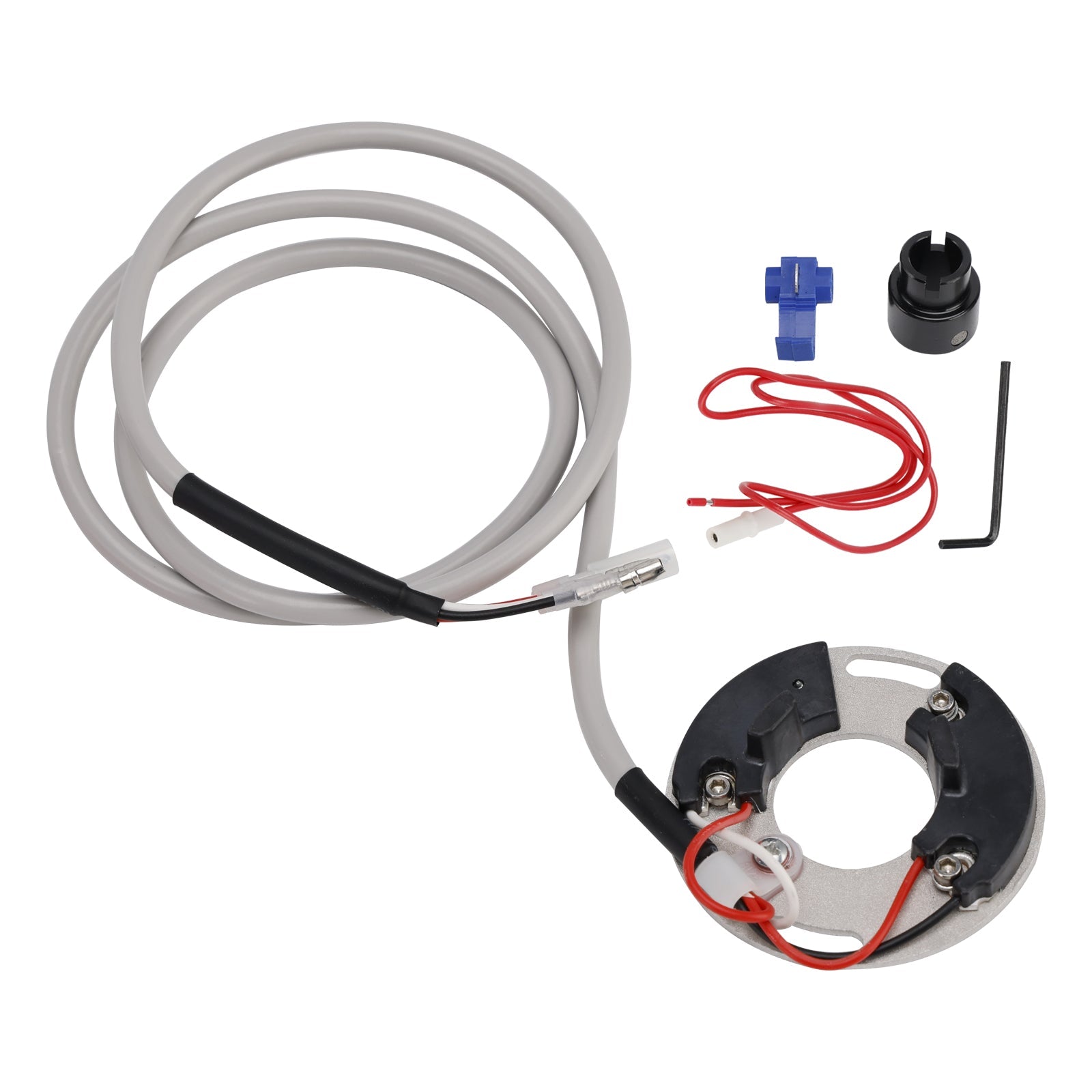 Puntplaat'ontsteking voor Moto Guzzi V35 350 V50 500 V65 650 1977-1992