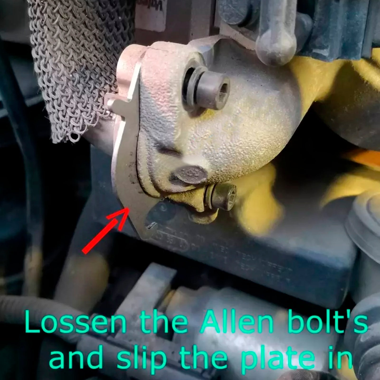 Plaque d';obturation de vanne EGR pour Ford Mondeo Kuga Focus 2.0L TDCi Euro5 DW10CTED4