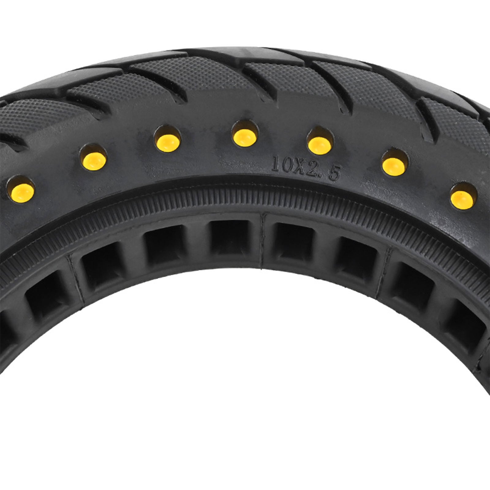 Trdna gumijasta pnevmatika 10x2.5 60/70-6,5 za satje pnevmatike Ninebot Max G30