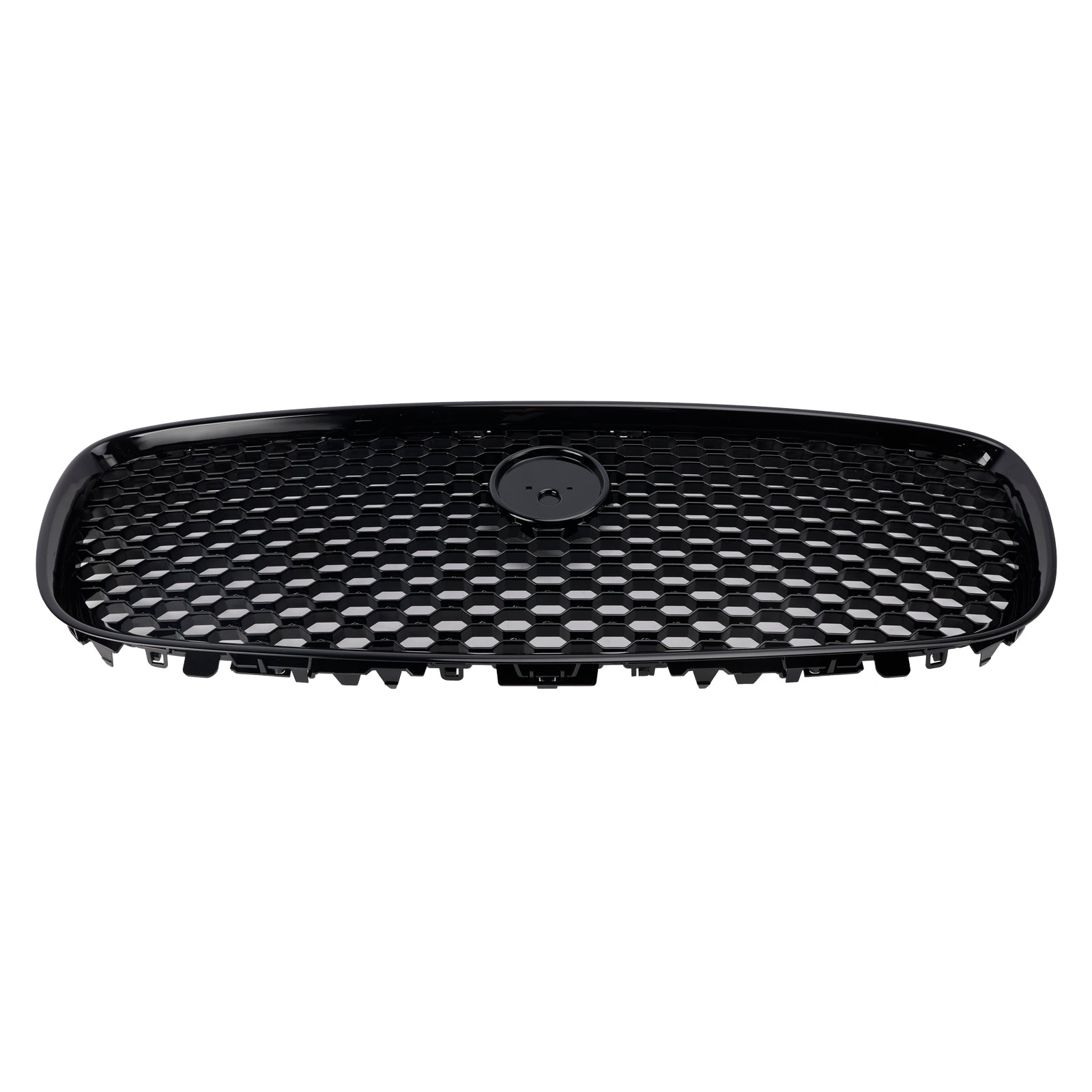 Grille de pare-chocs avant style Jaguar XF XF-R 2016-2019, noir brillant