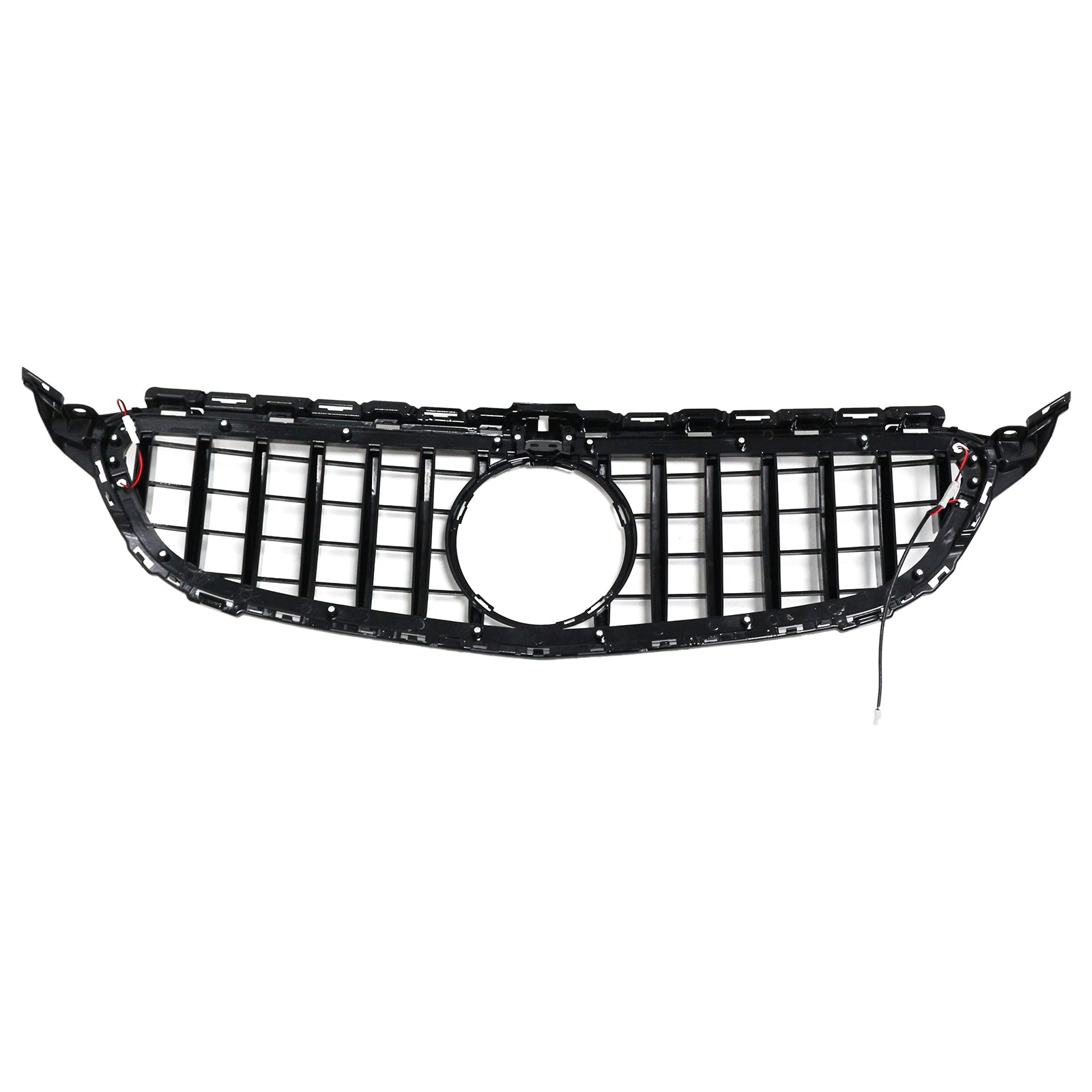 Grille de pare-chocs avant chromée à LED pour Mercedes W205 C250 C300 2015-2021