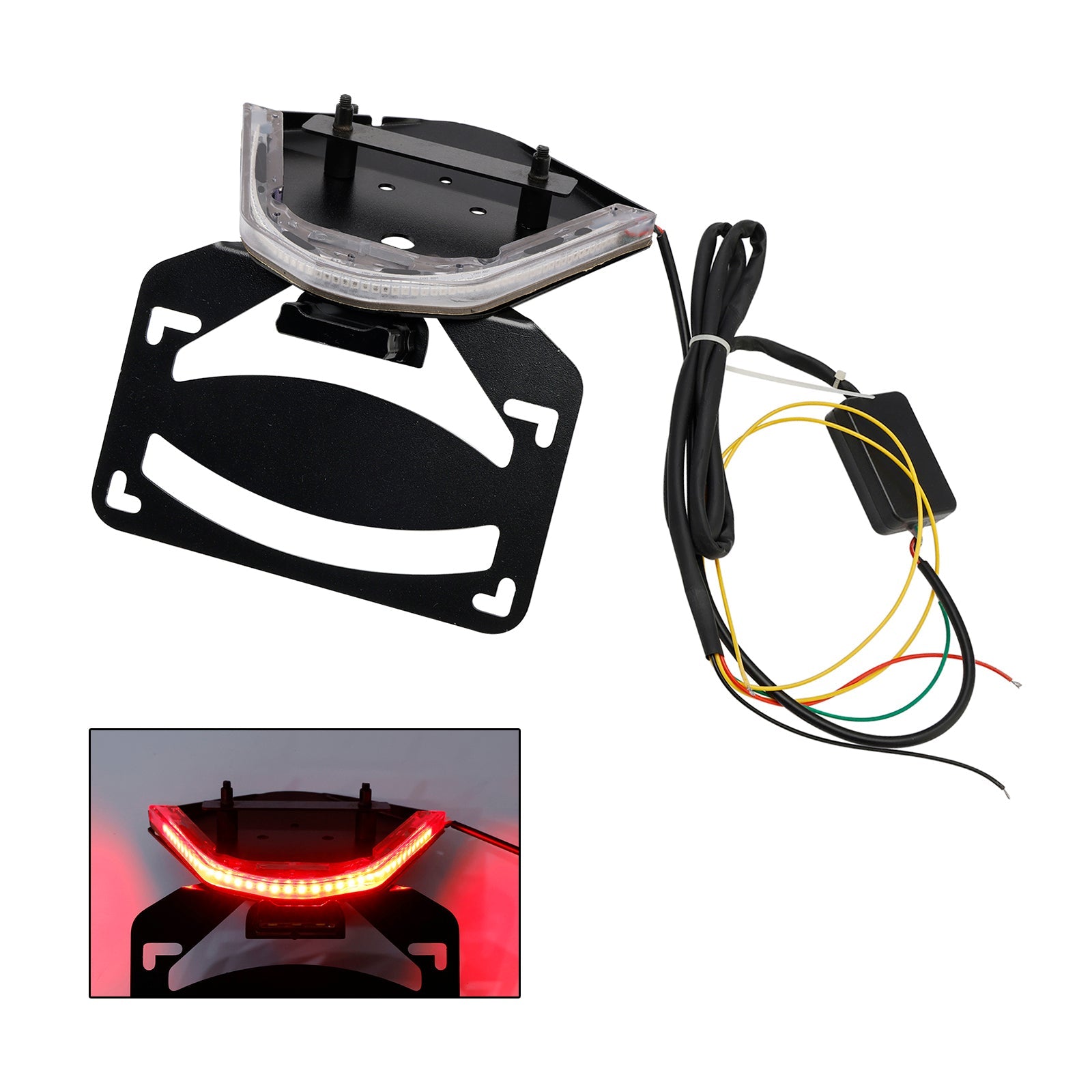 Support de cadre de support de plaque d'immatriculation BMW S1000RR 2021-2024