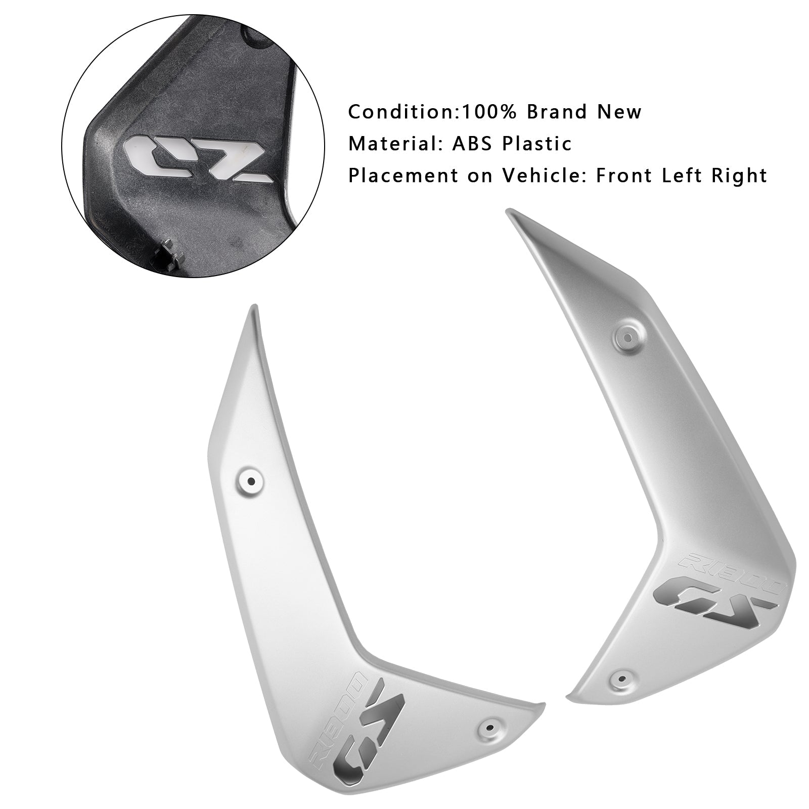 Protecciones de carenado de lado y radiador para BMW R1300GS 2024-2025