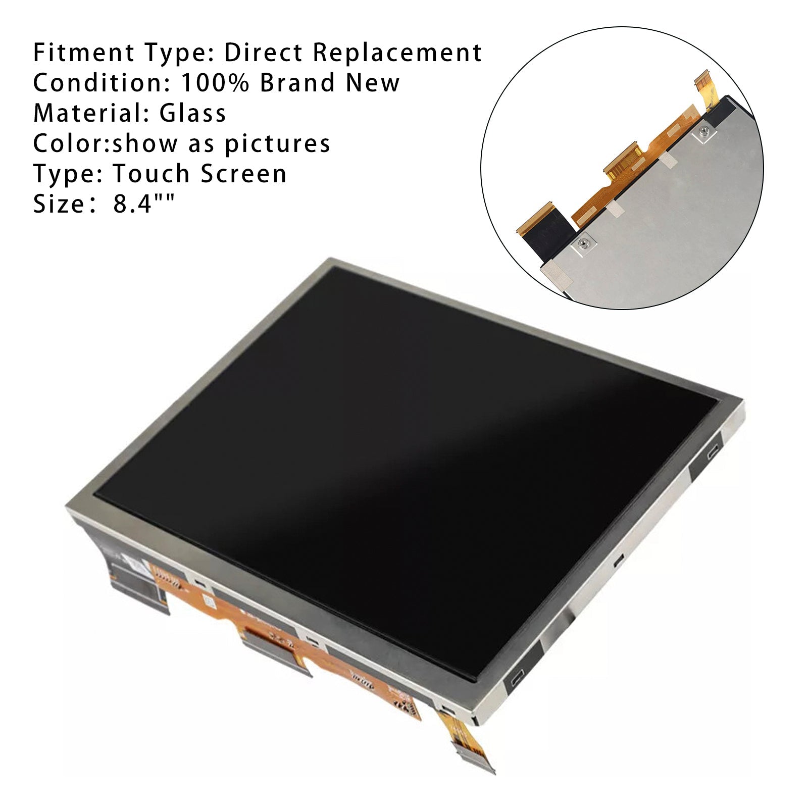 8 tuuman LCD-kosketusnäyttö,4""Chrysler 200 300 2018-2023, UAQ Uconnect 4C -näyttö 68388550AB