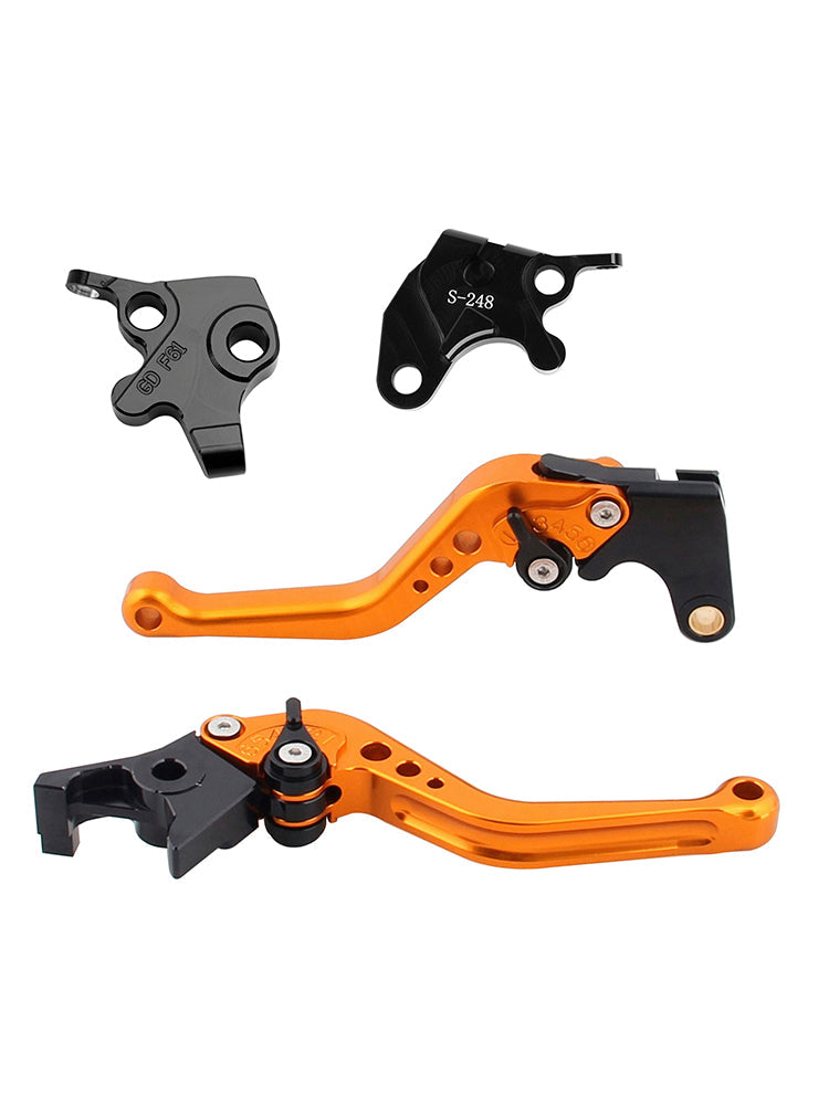 Palanca de freno y embrague corta para Yamaha YZF R125 2008-2011