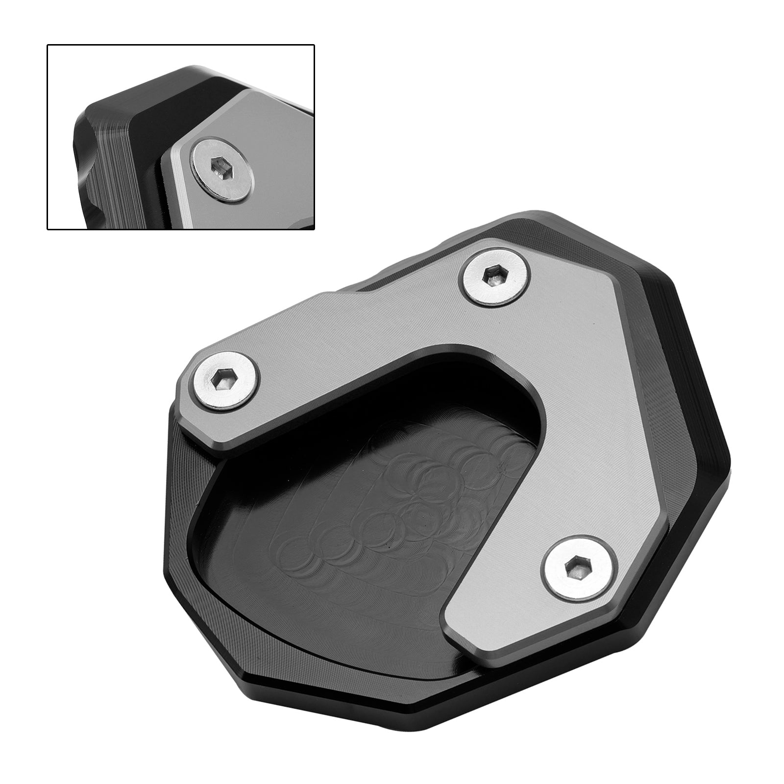 Plaque d'agrandissement de béquille 2023-2024 adaptée à Honda XL 750 Transalp CB750 Hornet