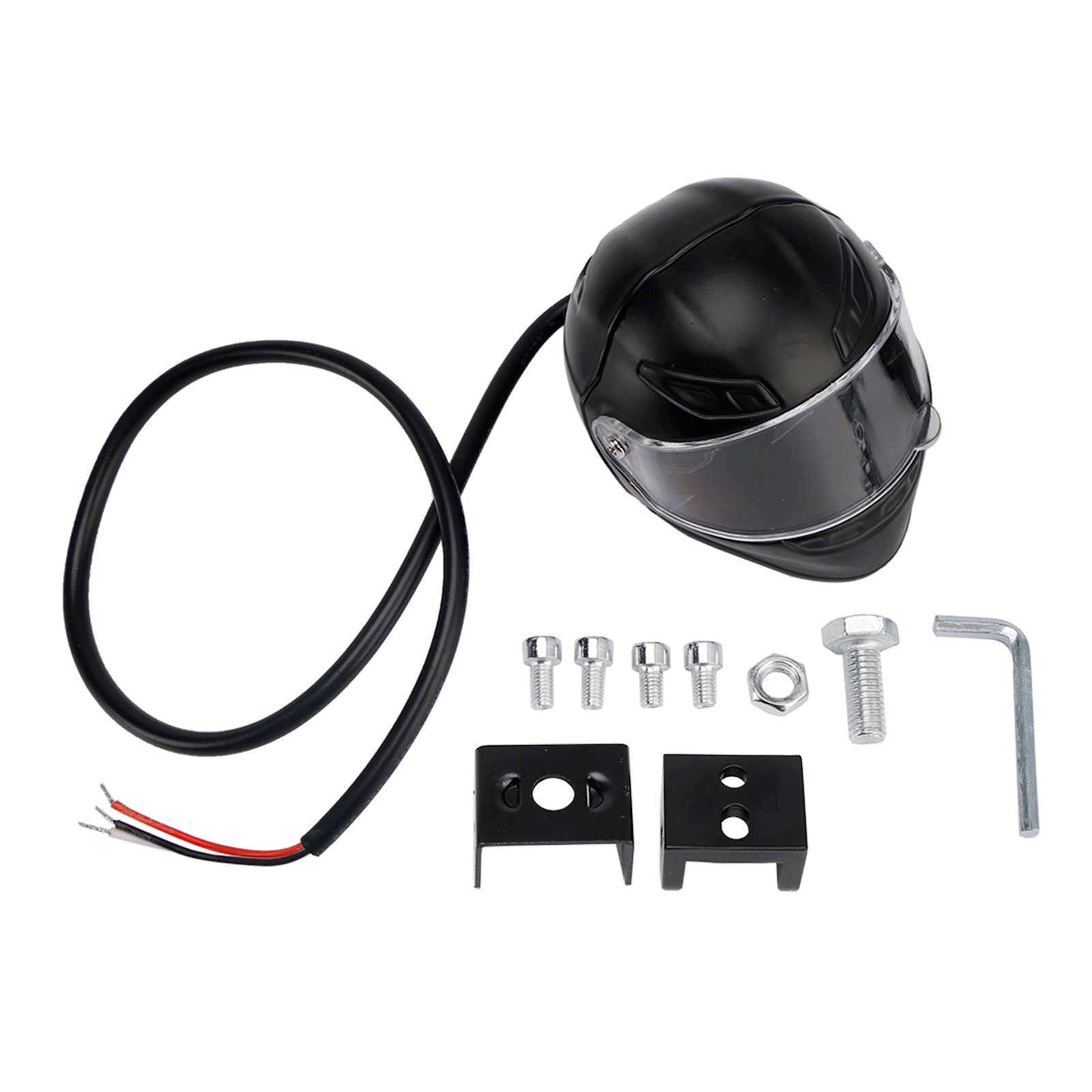 Phare LED 20W pour trottinette électrique, 2000 lm, étanche et lumineux, pour moto.