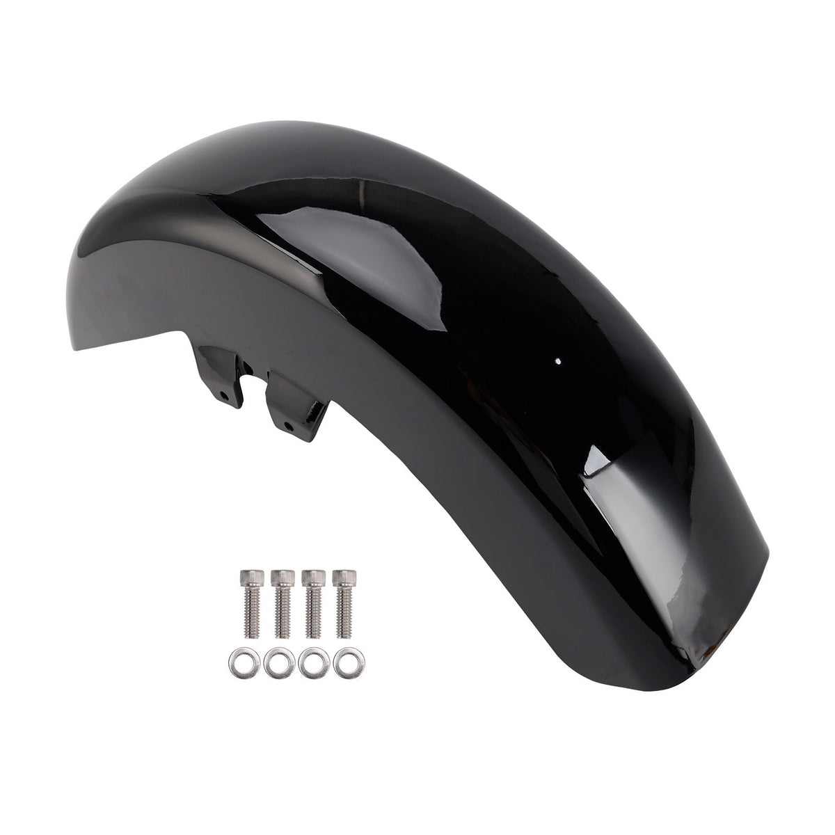 Garde-boue avant ABS noir pour Harley Electra Glide Street Glide (1989-2013)