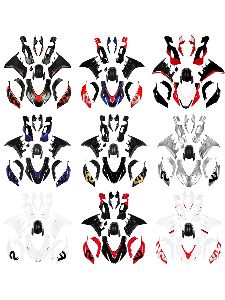 Komplet zaščitnih oblog iz ABS plastike za brizganje za Aprilia RSV4 2021-2024