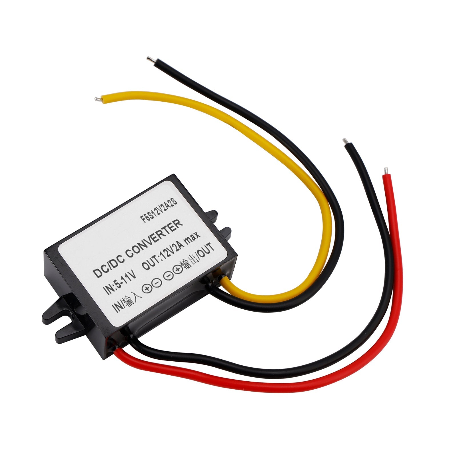 regelaar omvormer' DC-DC 6V-12V 2A 24W Step-Up voeding, waterdicht