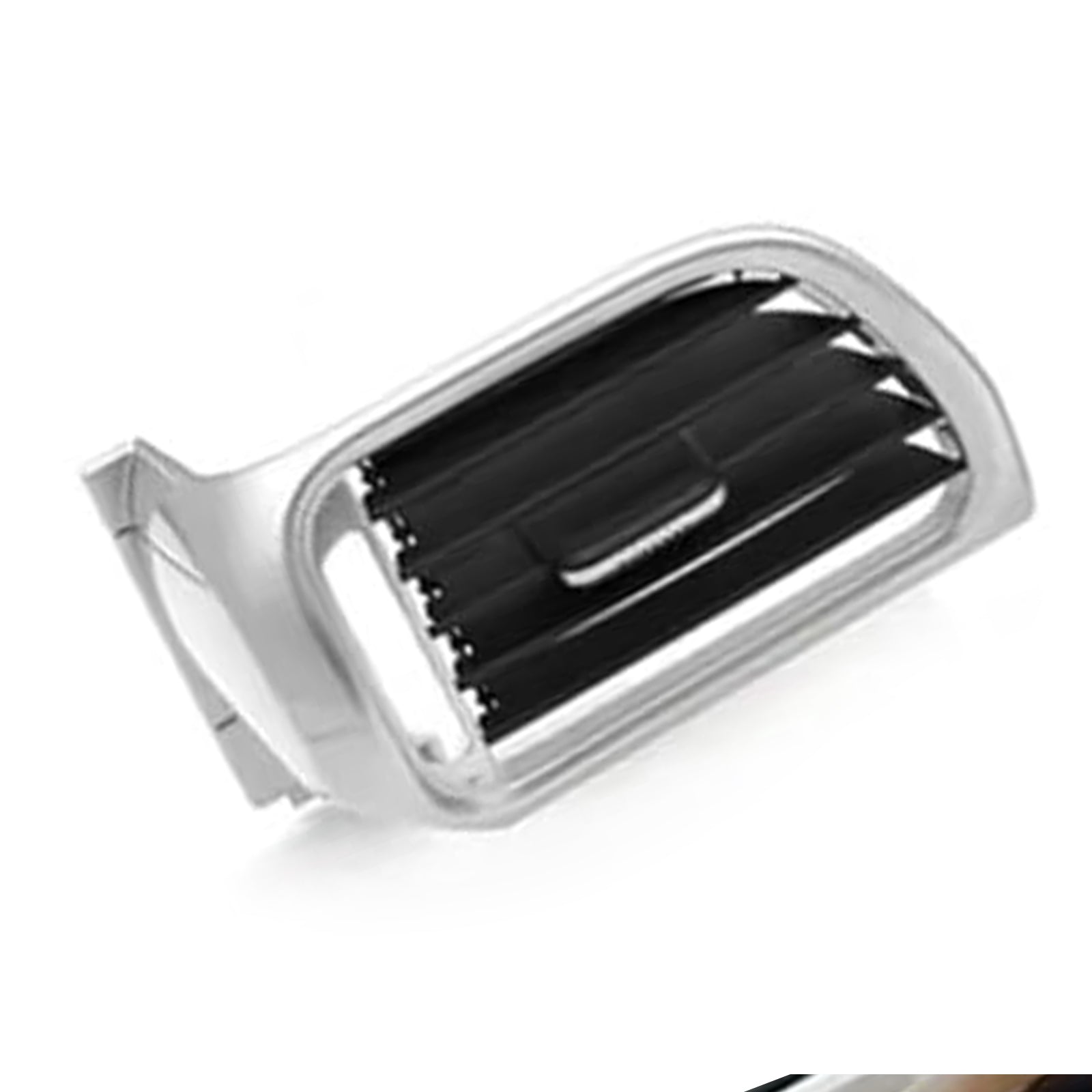 Cubierta de ventilación delantera izquierda plateada para Porsche Targa 997 (2004-2011) - Números de pieza :99755213105 y 99755213106