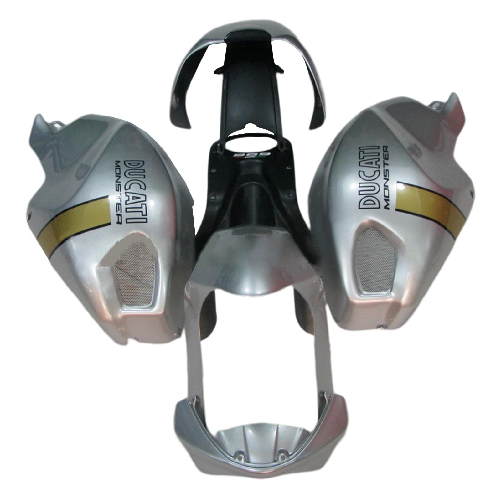 Injectie kuipkit carrosserie voor Ducati Monster 696 796 1100 s Evo alle jaren