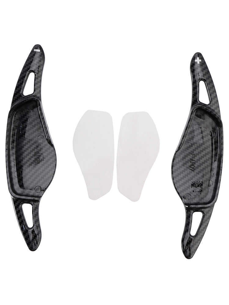 Palettes de changement de vitesse au volant aspect carbone pour BMW 3, 4, 5, G20, G22, G30 2018+